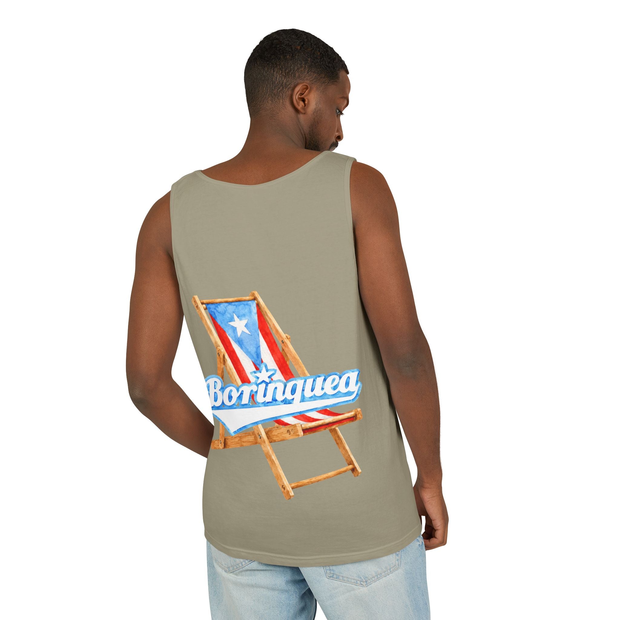 Tank Top Unisex “Sillita de Playa” Borinquea