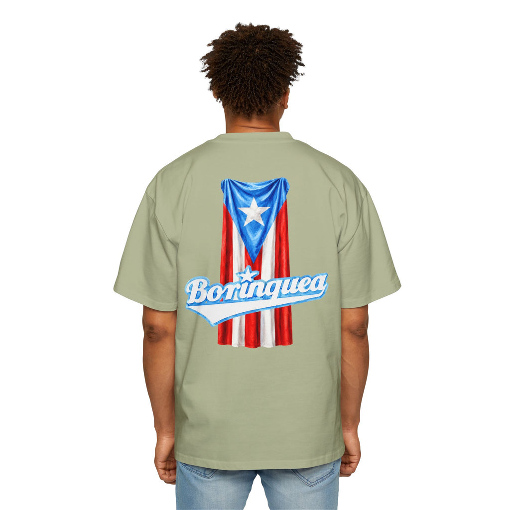 Camisa Oversized “Bandera Colgante Puerto Rico” Borinquea