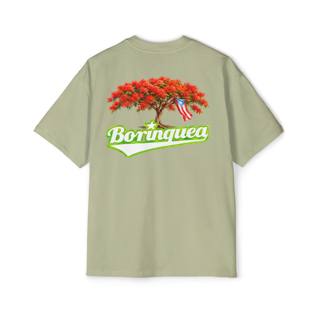 Camisa Oversize "Flamboyán de Puerto Rico" Borinquea