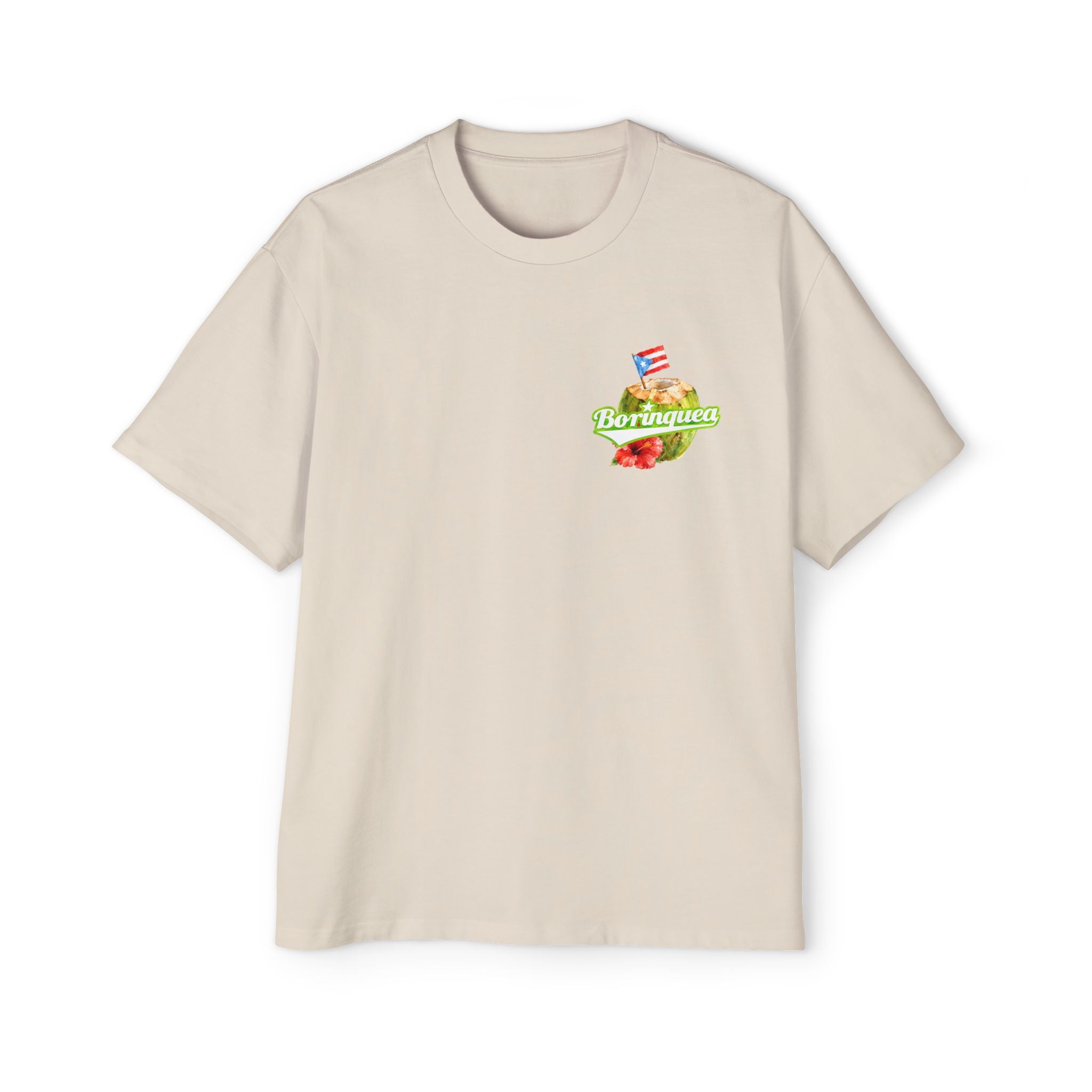 Camisa Oversize "Coco Frío Boricua" Borinquea
