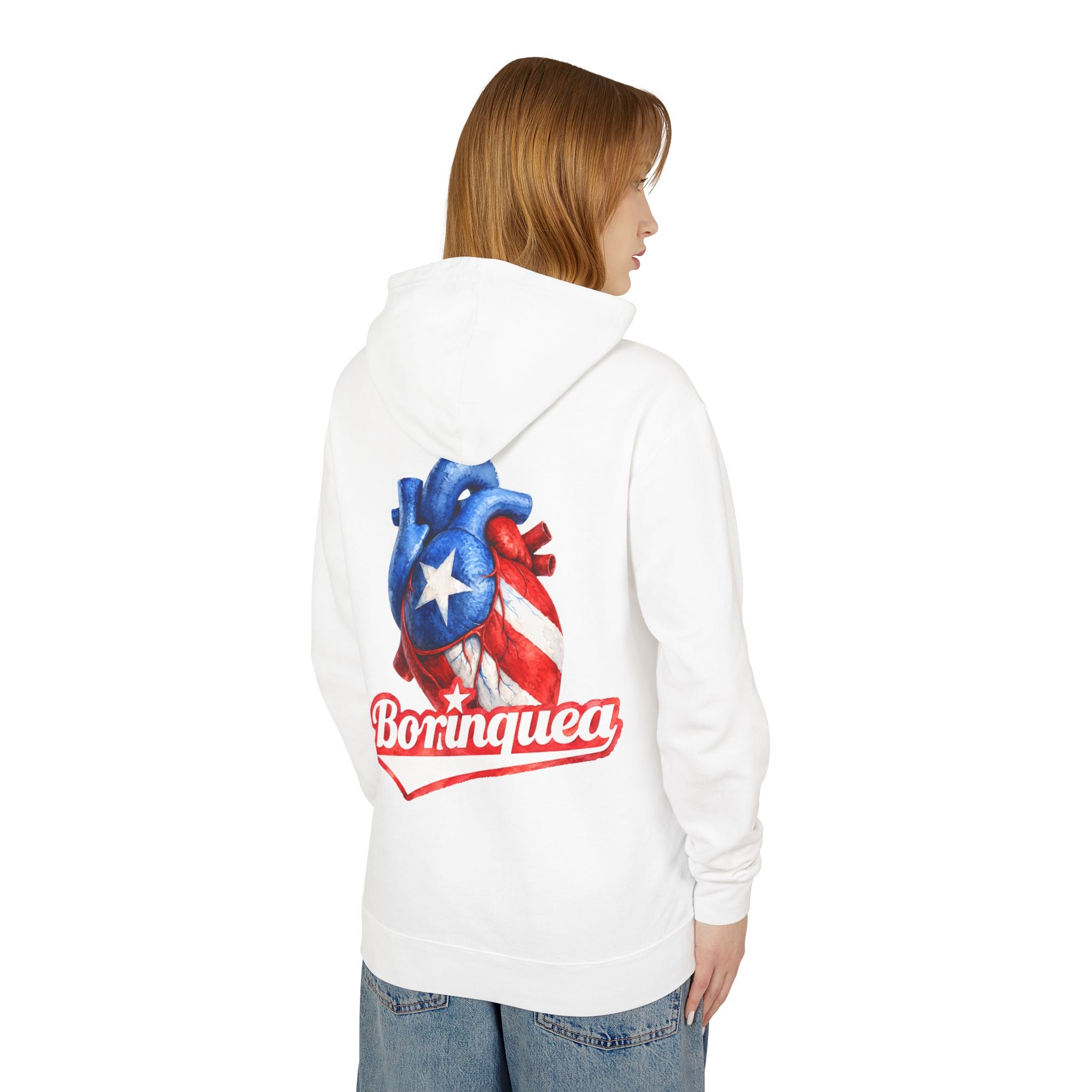 Hoodie “Corazón Boricua” Borinquea
