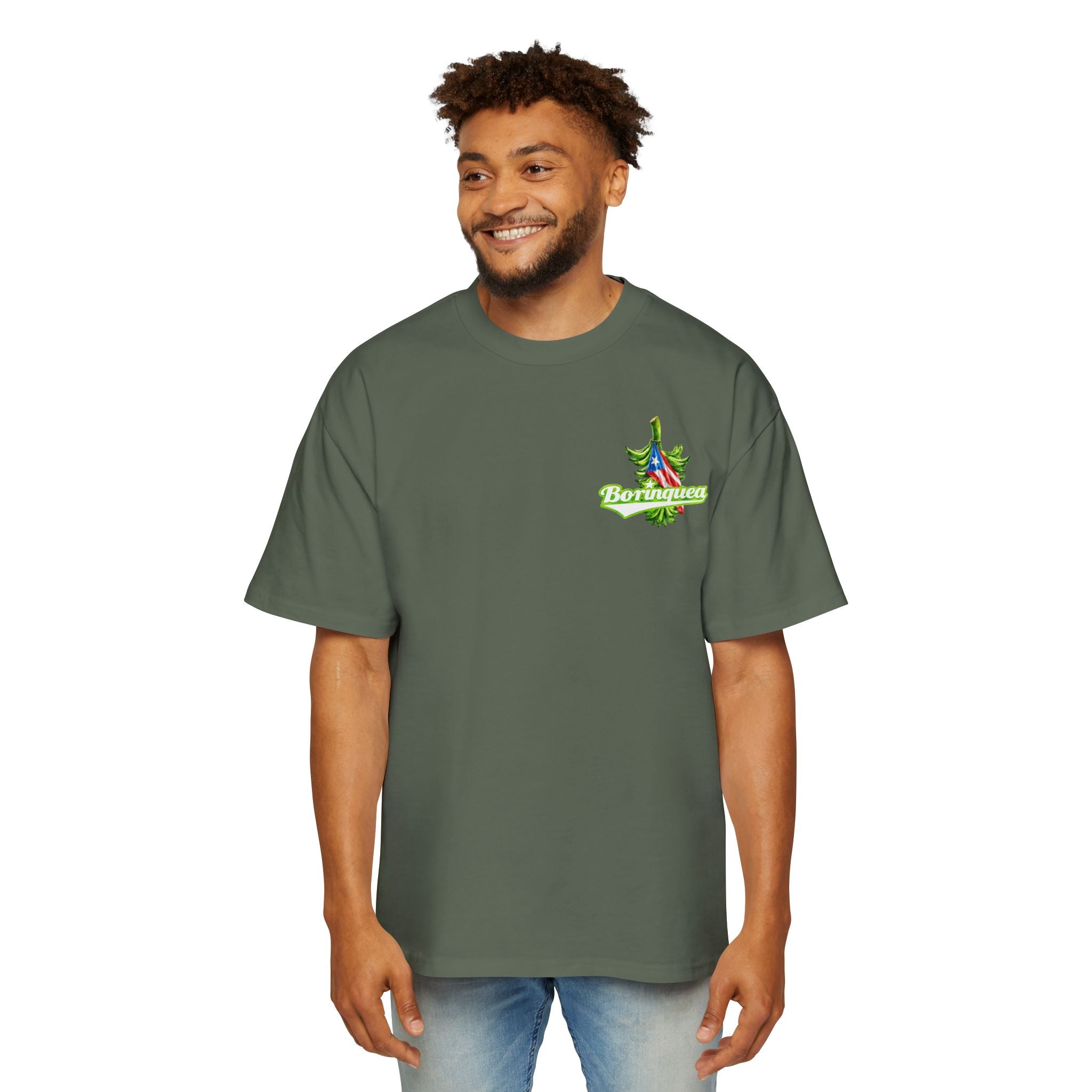 Camisa Oversize “Mancha de Plátano” Borinquea