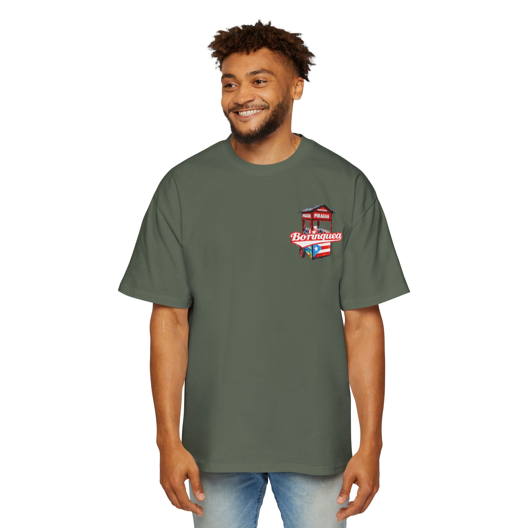 Camisa Oversize “Piragua Boricua” Borinquea