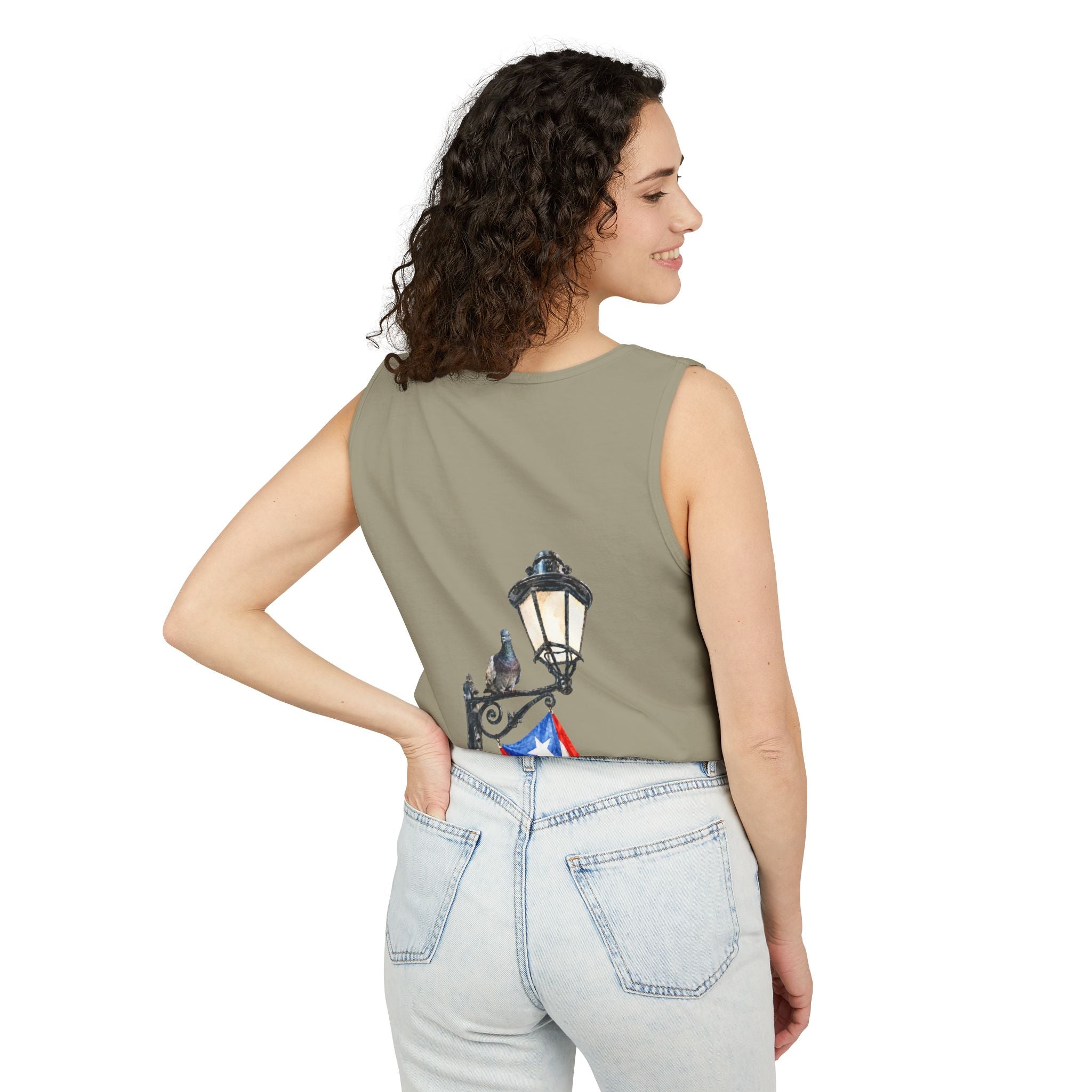 Tank Top "Farola Boricua" Borinquea