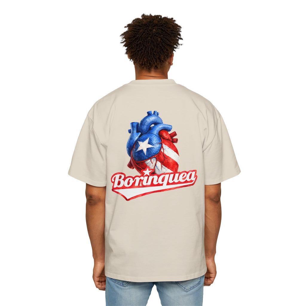 Camisa Oversized “Preciosa Corazón Boricua” Borinquea
