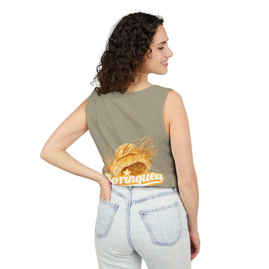 Tank Top "Pava Boricua" Borinquea