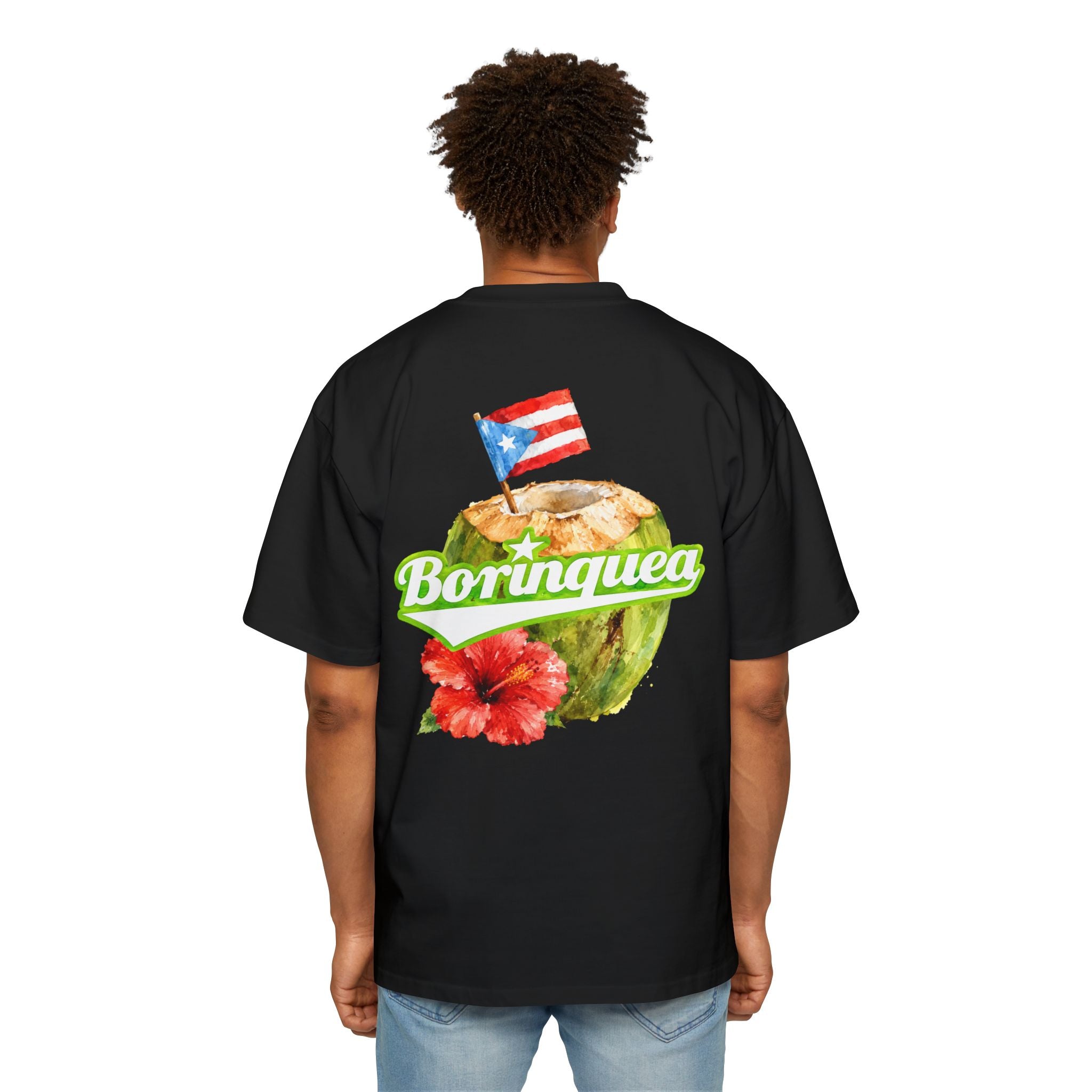 Camisa Oversize "Coco Frío Boricua" Borinquea