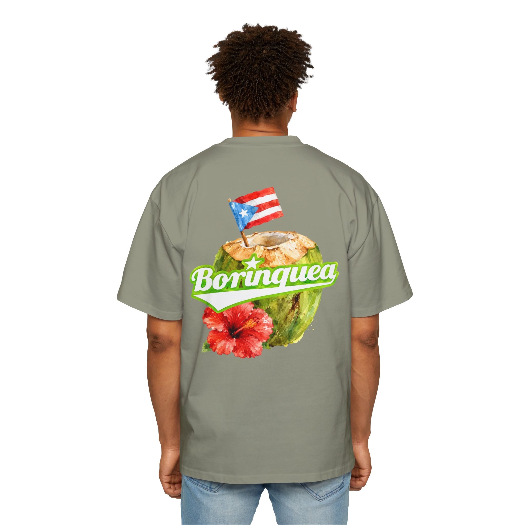 Camisa Oversize "Coco Frío Boricua" Borinquea