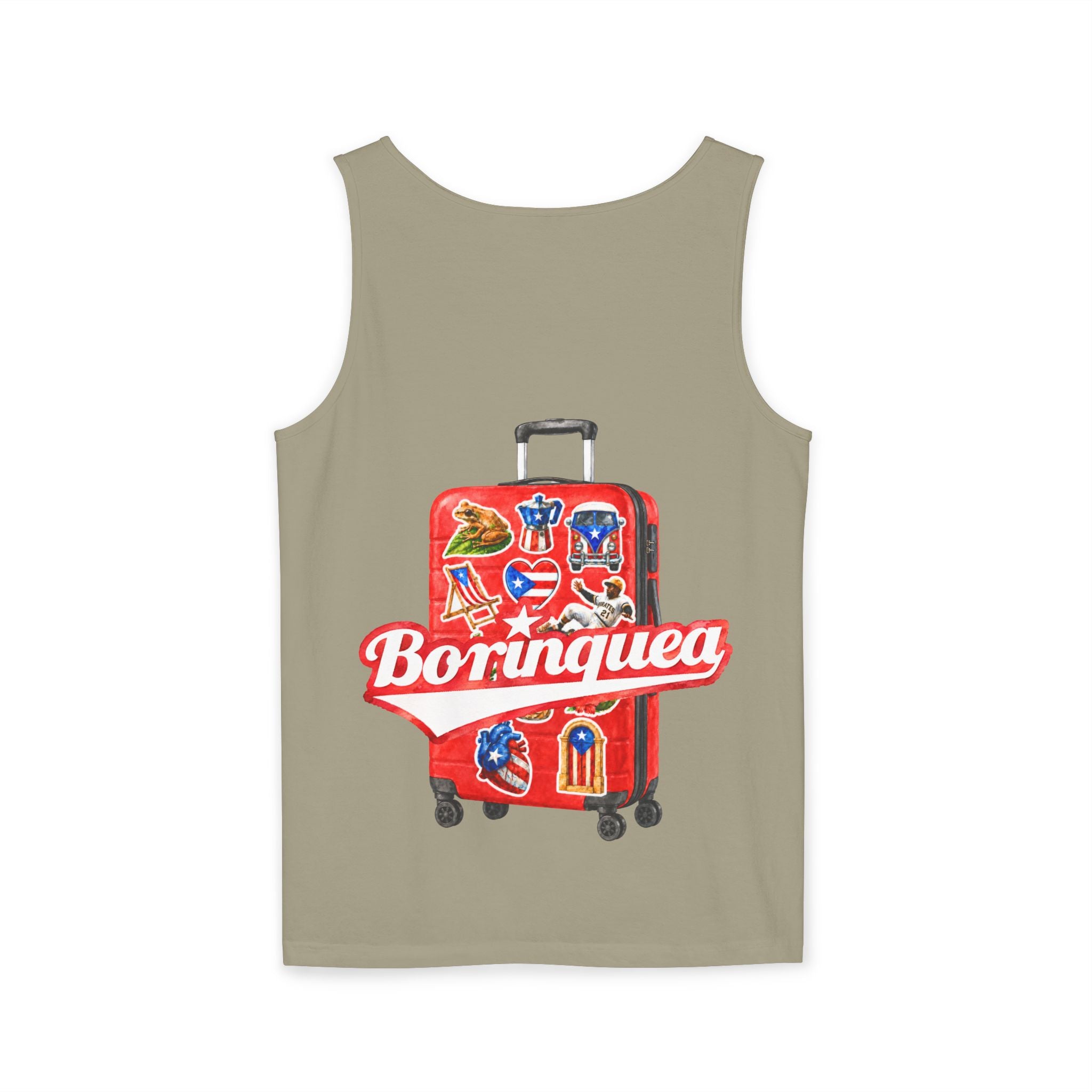 Tank Top "Viajero Boricua" Borinquea