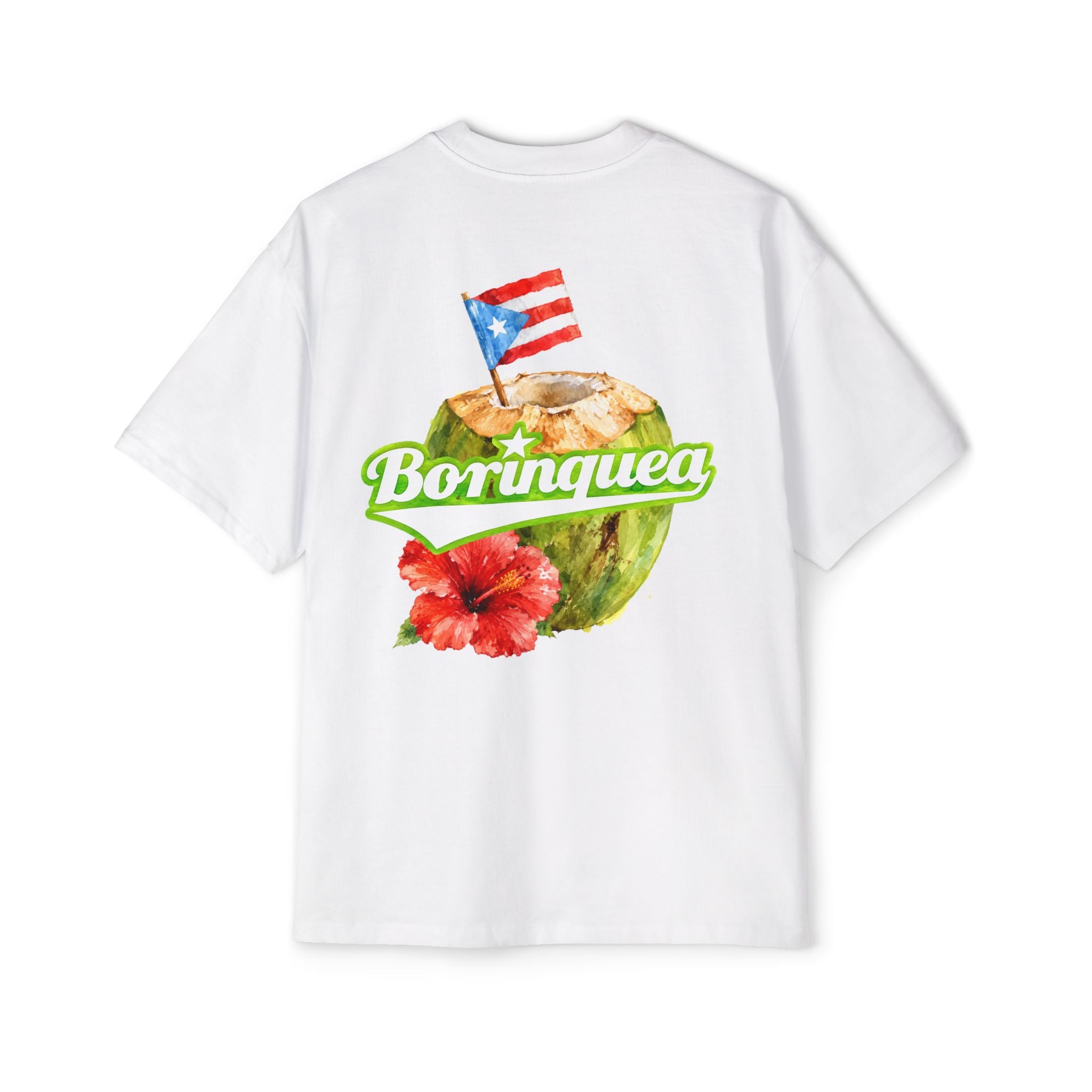 Camisa Oversize "Coco Frío Boricua" Borinquea