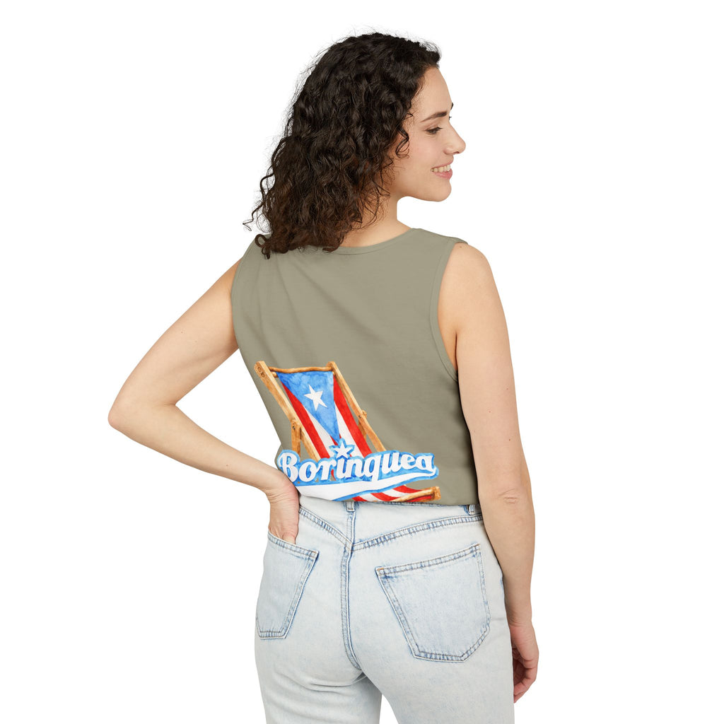 Tank Top Unisex “Sillita de Playa” Borinquea