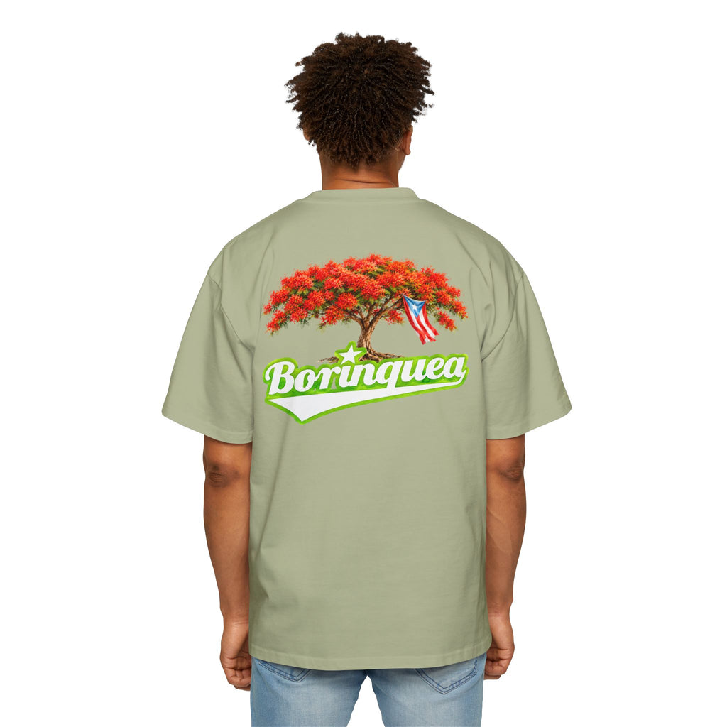 Camisa Oversize "Flamboyán de Puerto Rico" Borinquea