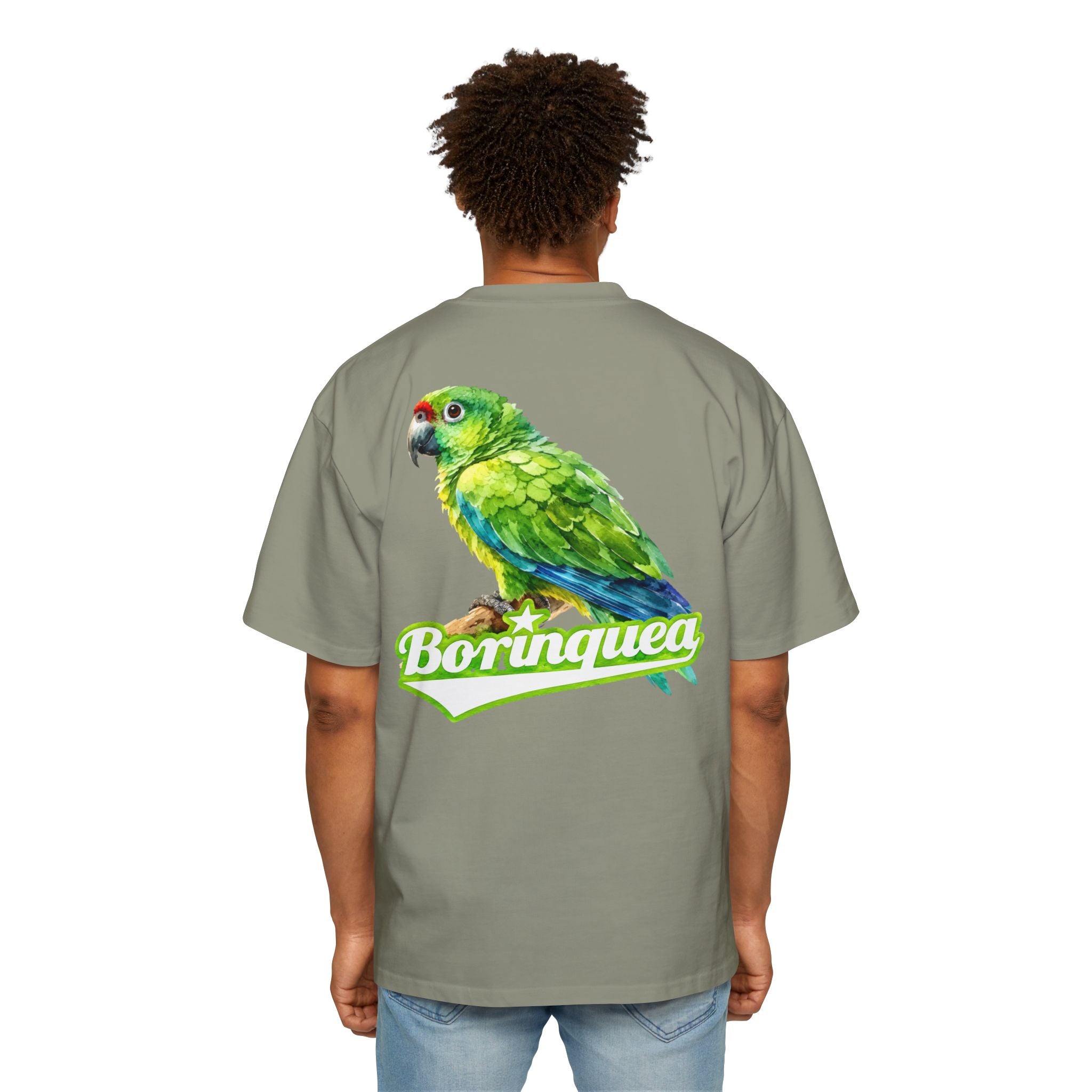 Camisa Oversized “Cotorra Boricua” Borinquea