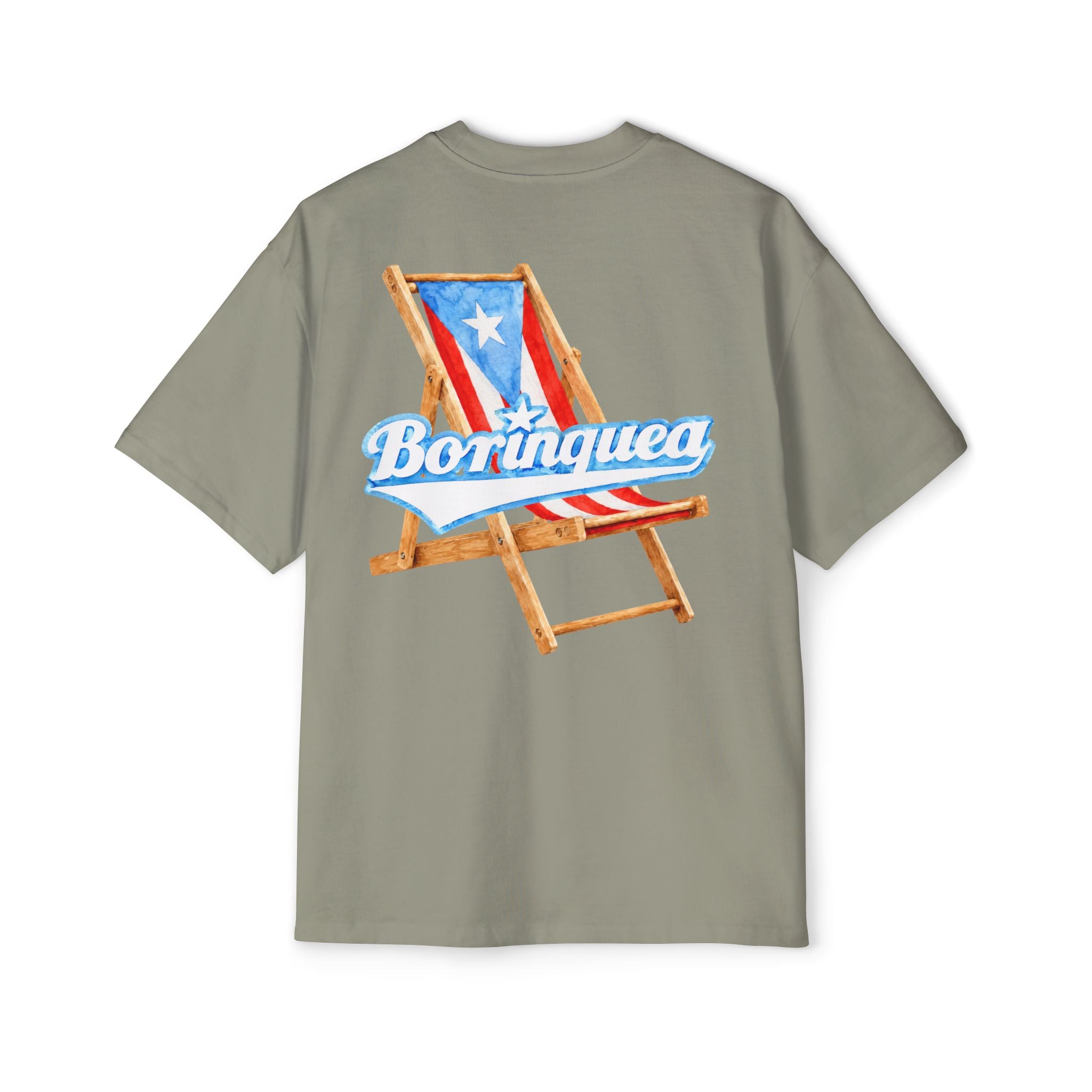 Camisa Oversize “Sillita de Playa Boricua” Borinquea