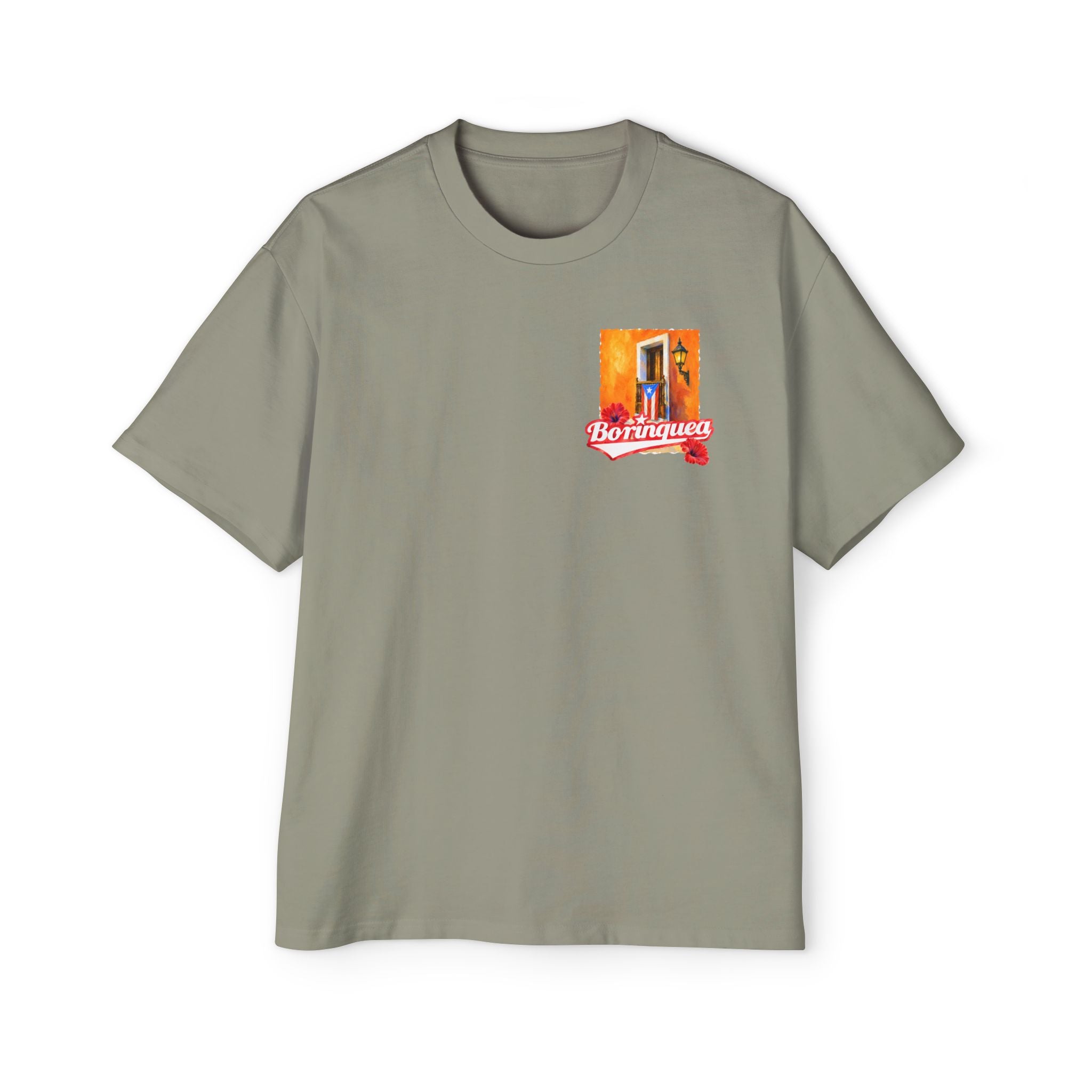 Camisa Oversize "Balcón de San Juan" Borinquea