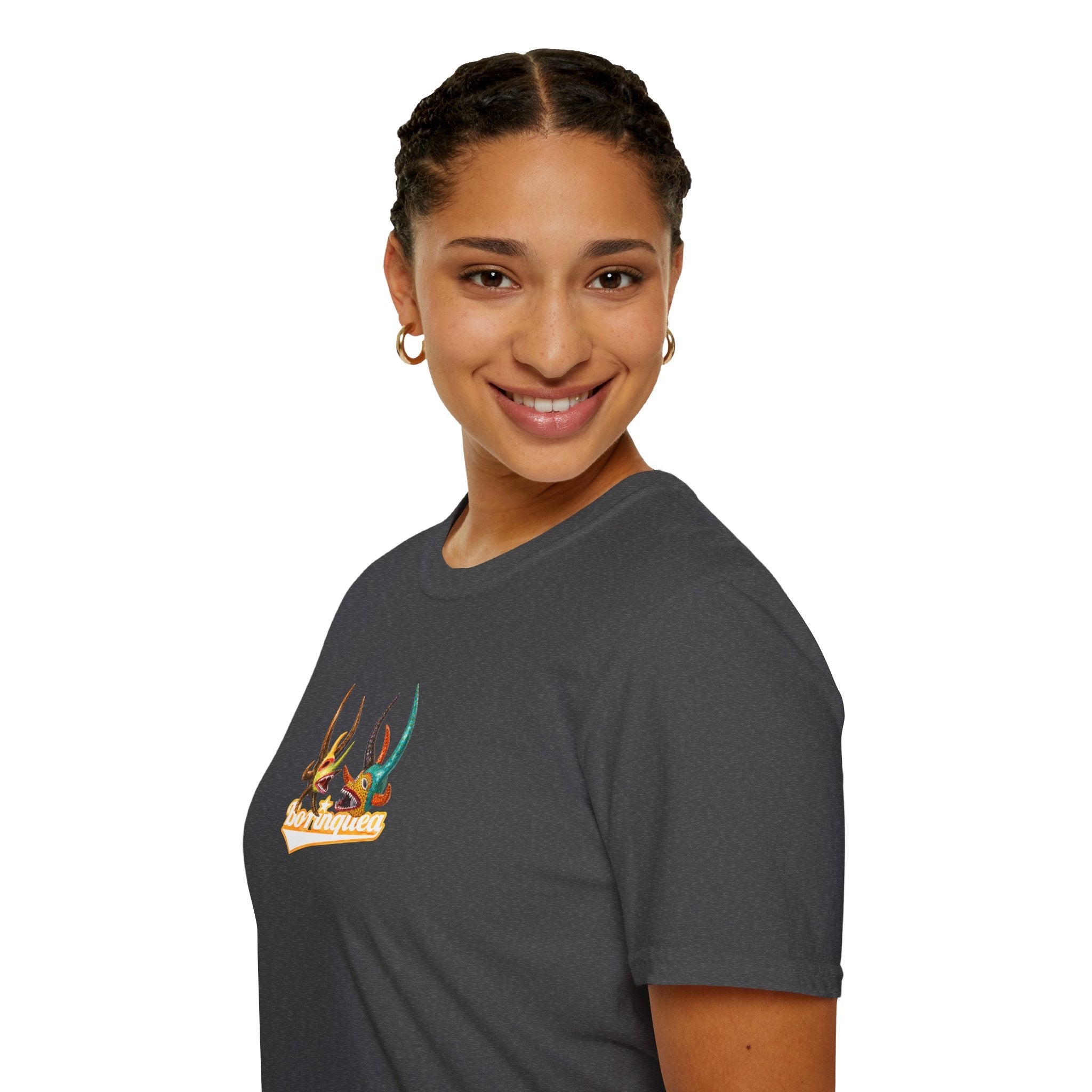 Camisa Soft Style "Vejigante Boricua" Borinquea