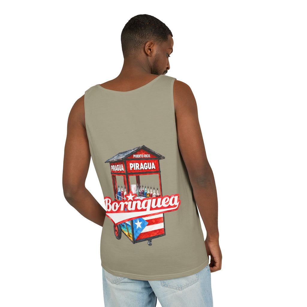 Tank Top Unisex “Carrito de Piraguas” Borinquea