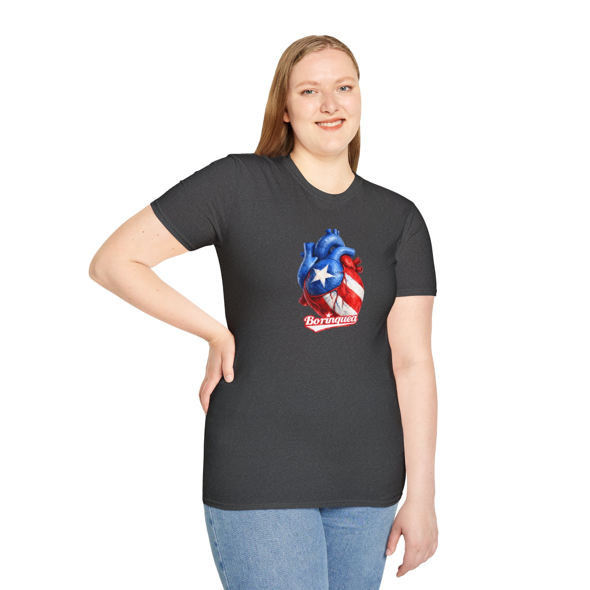 Camisa “Corazón Boricua” Borinquea