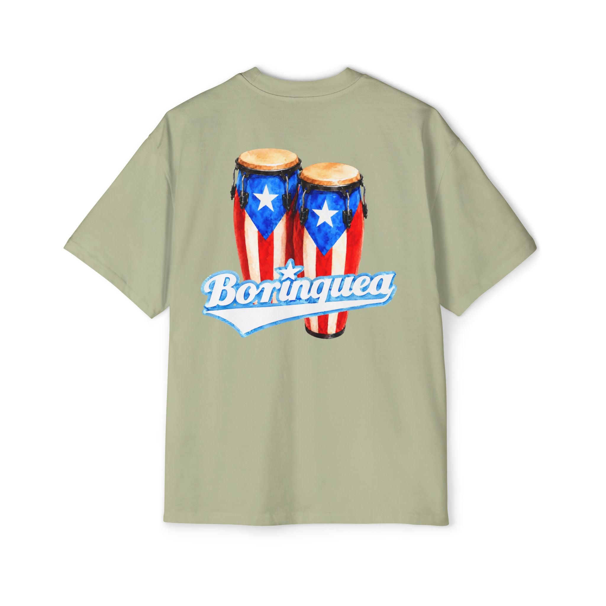 Camisa Oversized “Congas Puerto Rico” Borinquea