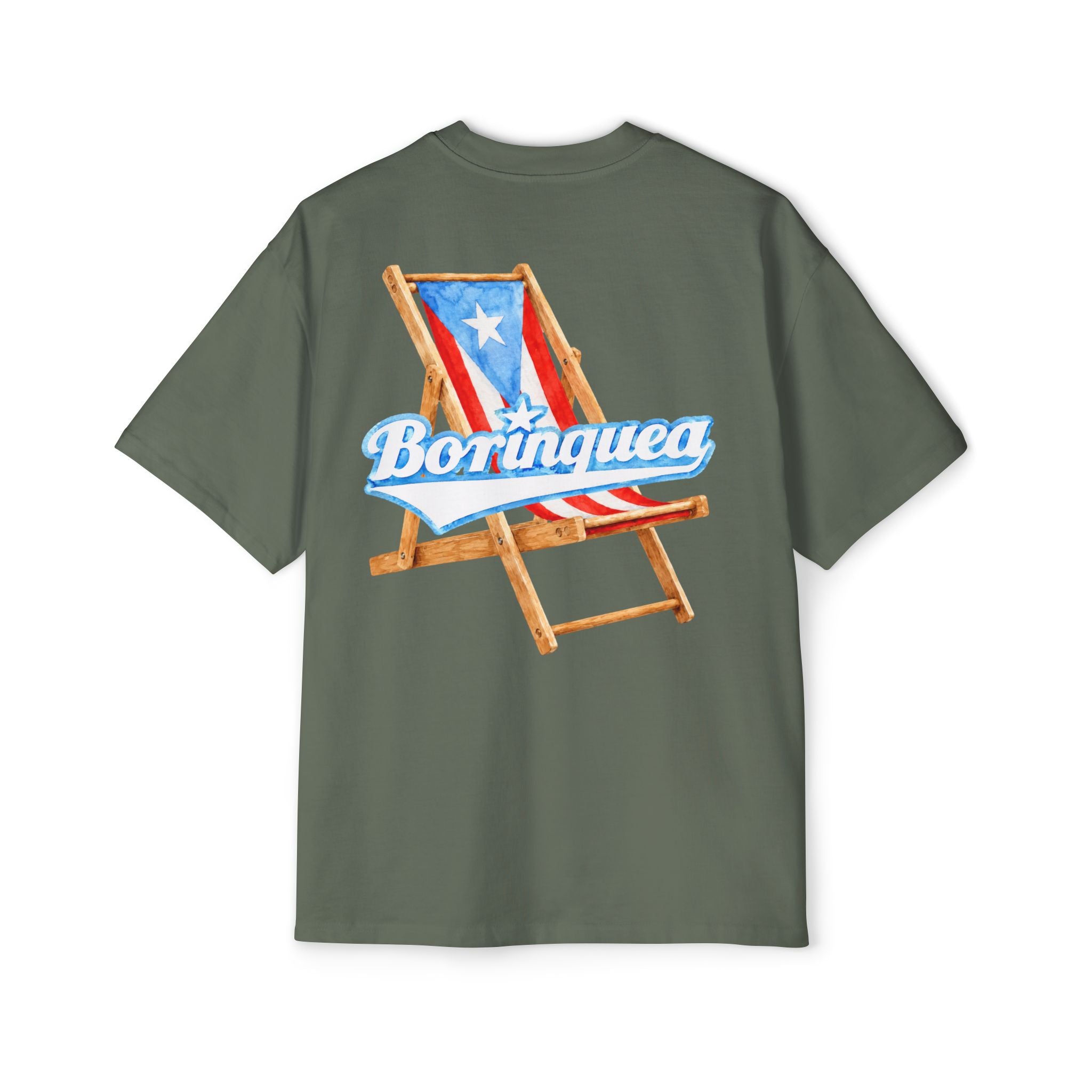 Camisa Oversize “Sillita de Playa Boricua” Borinquea