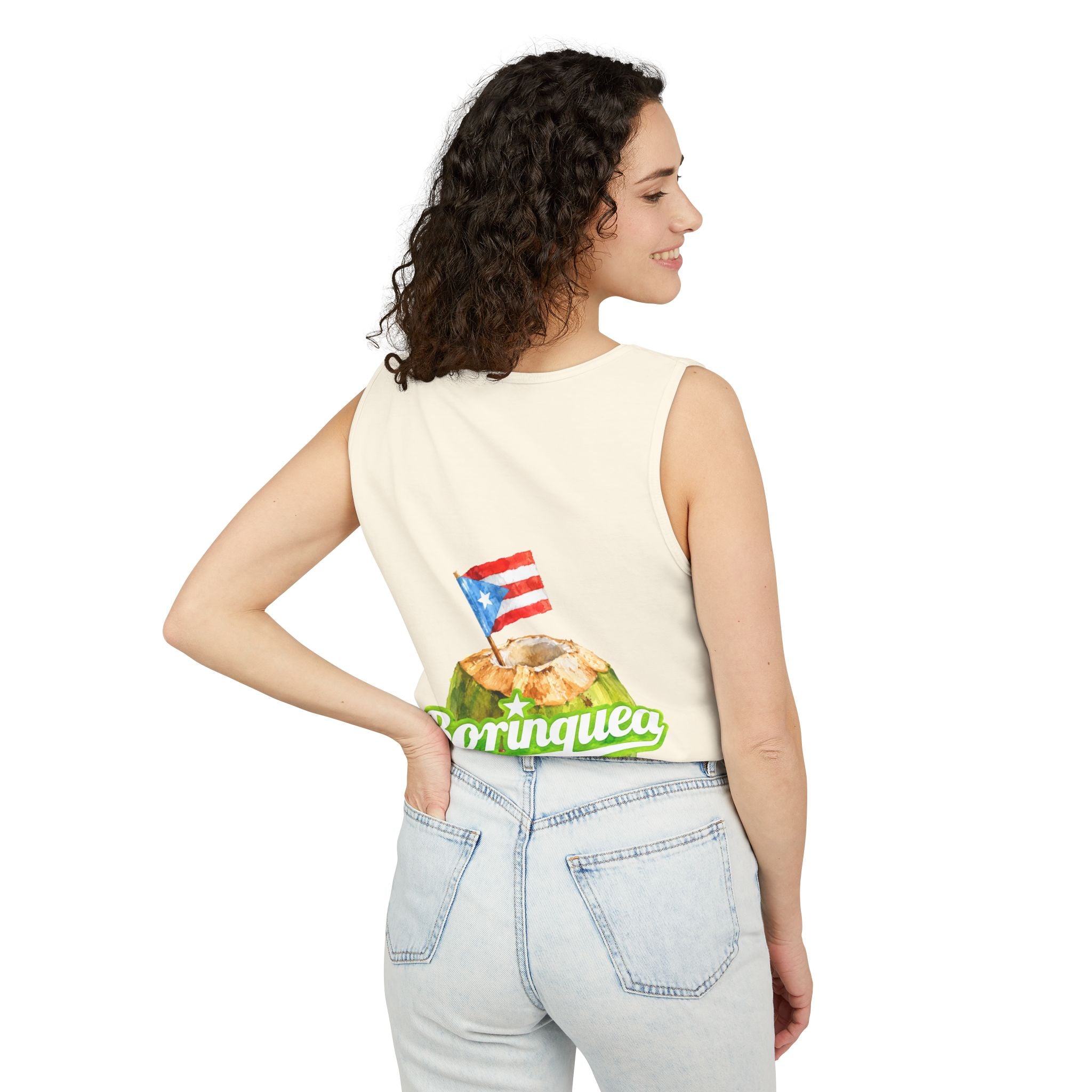 Tank Top "Coco Frío Boricua" Borinquea