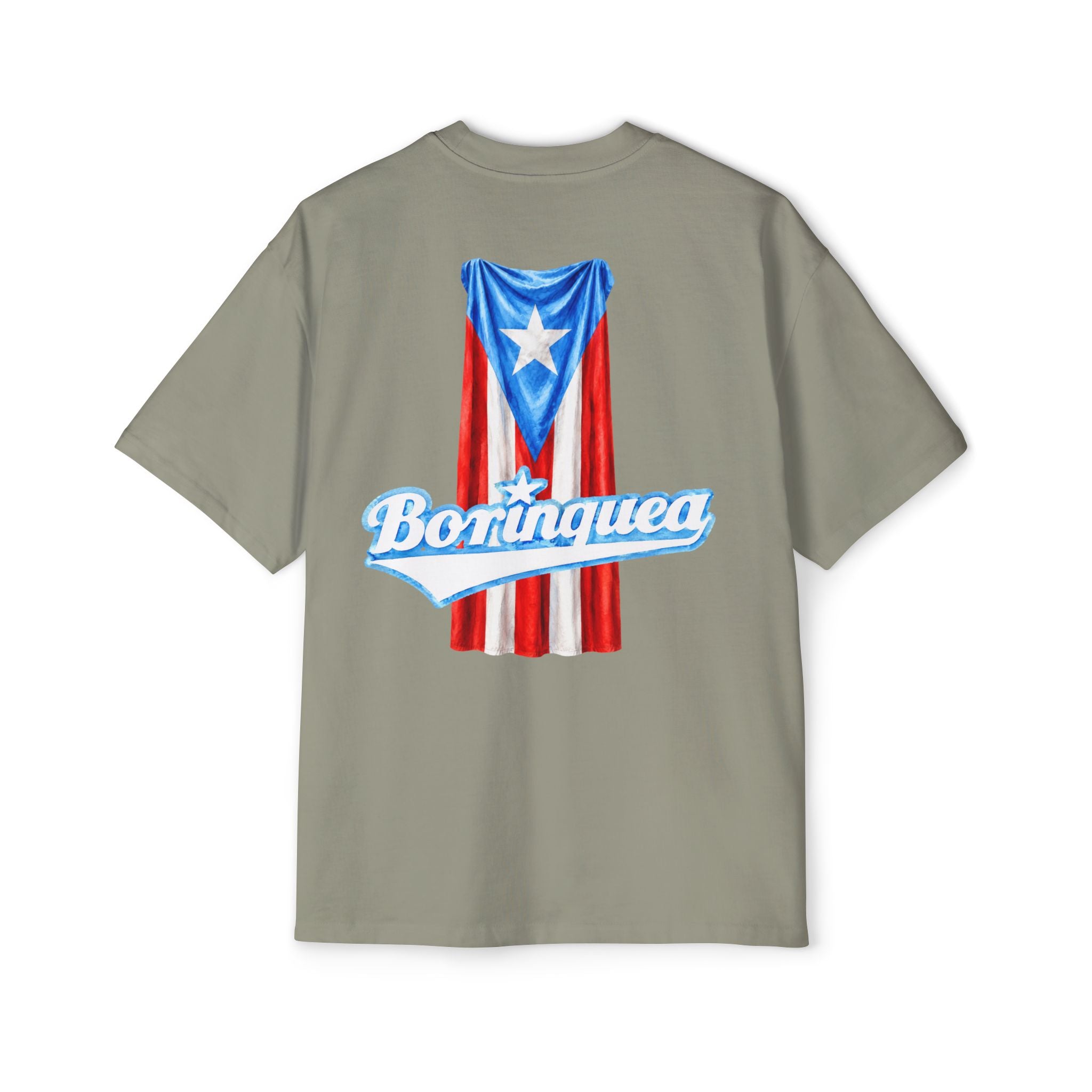 Camisa Oversized “Bandera Colgante Puerto Rico” Borinquea