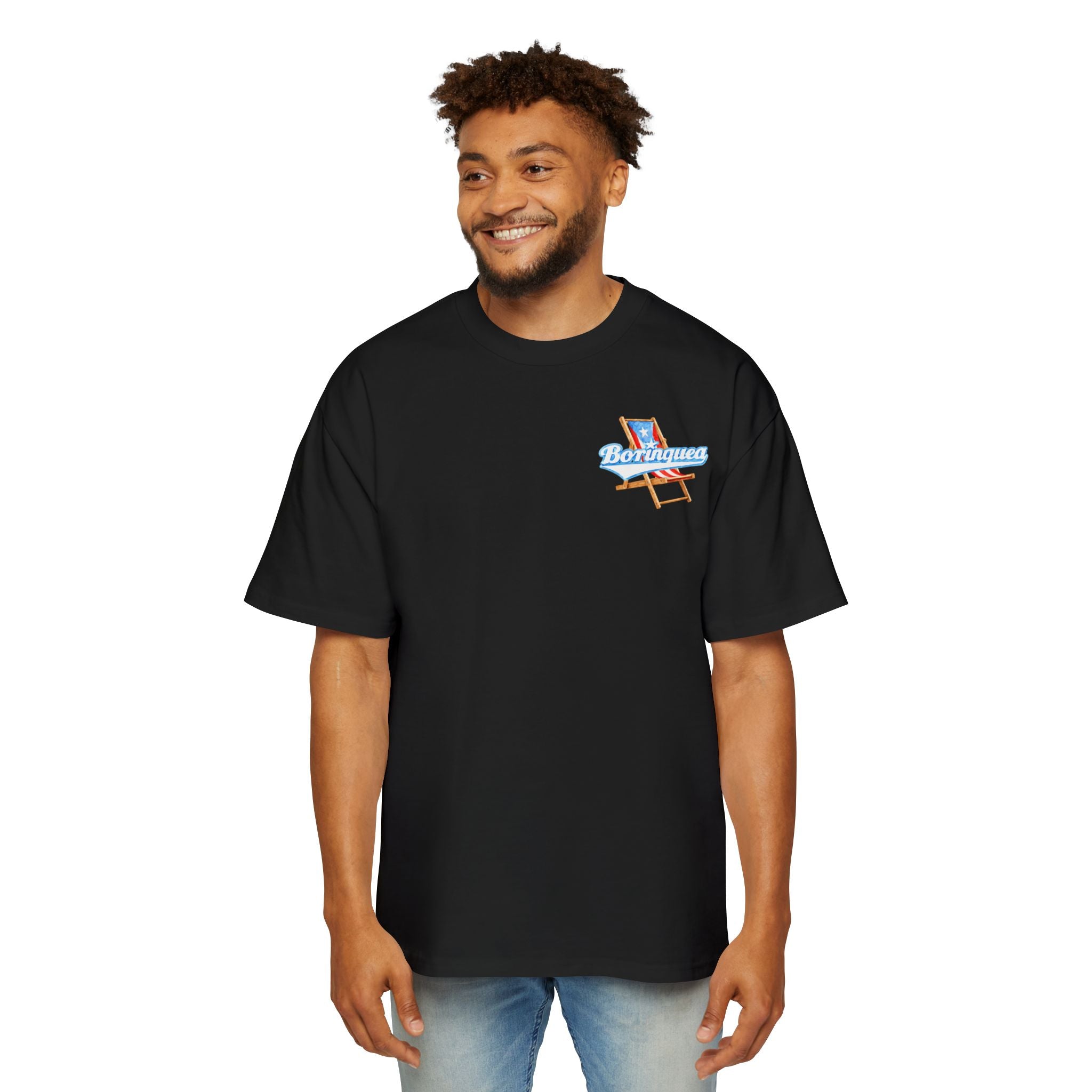 Camisa Oversize “Sillita de Playa Boricua” Borinquea