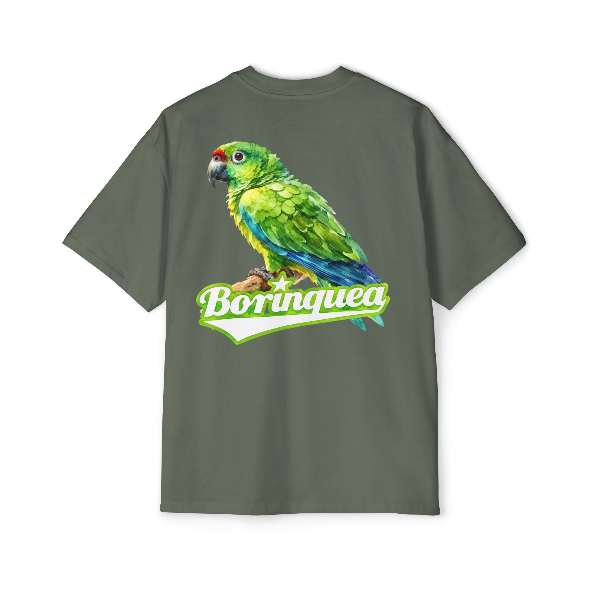 Camisa Oversized “Cotorra Boricua” Borinquea