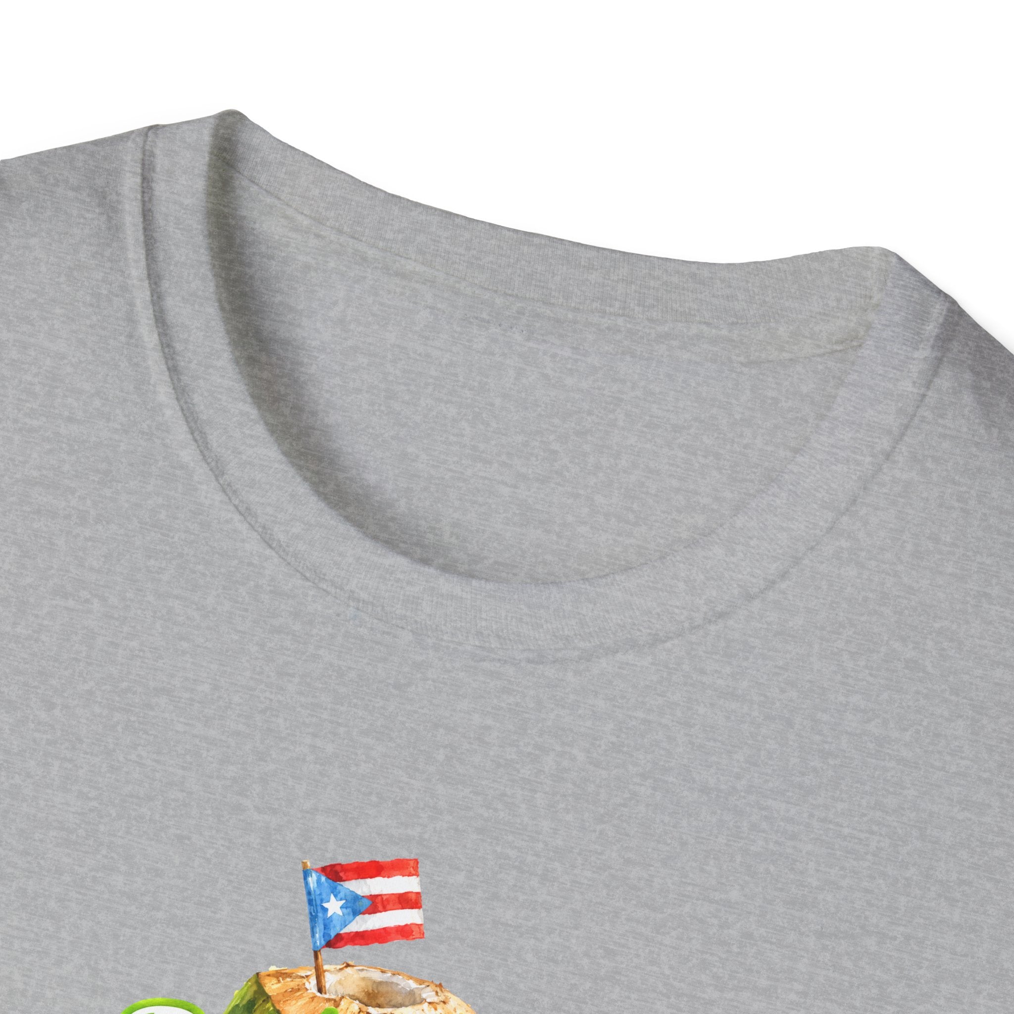 Camisa Soft Style "Coco Frío Boricua" Borinquea
