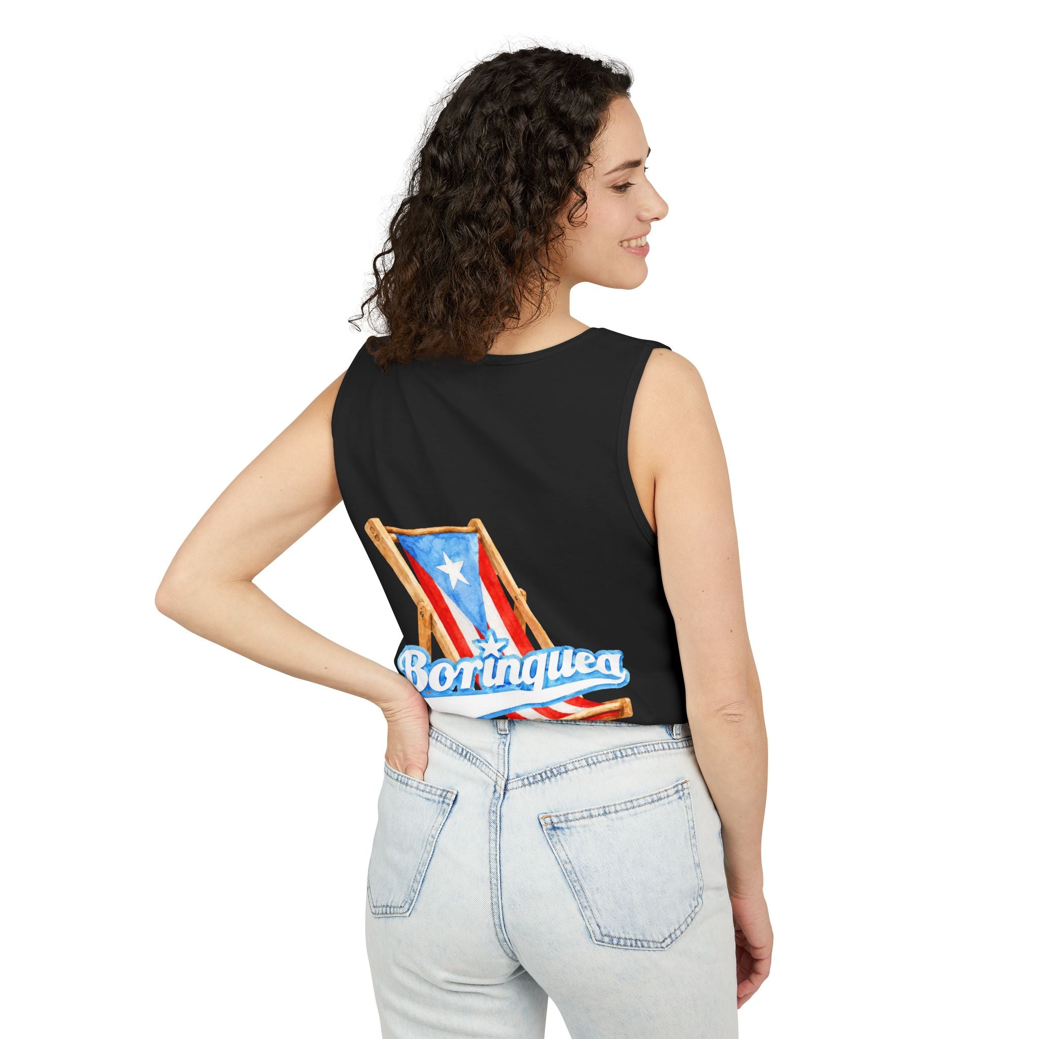Tank Top Unisex “Sillita de Playa” Borinquea