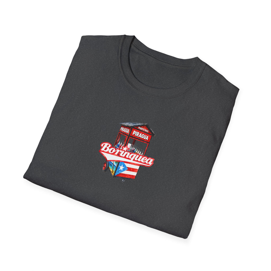 Camisa Soft Style “Carrito de Piraguas Boricua” Borinquea
