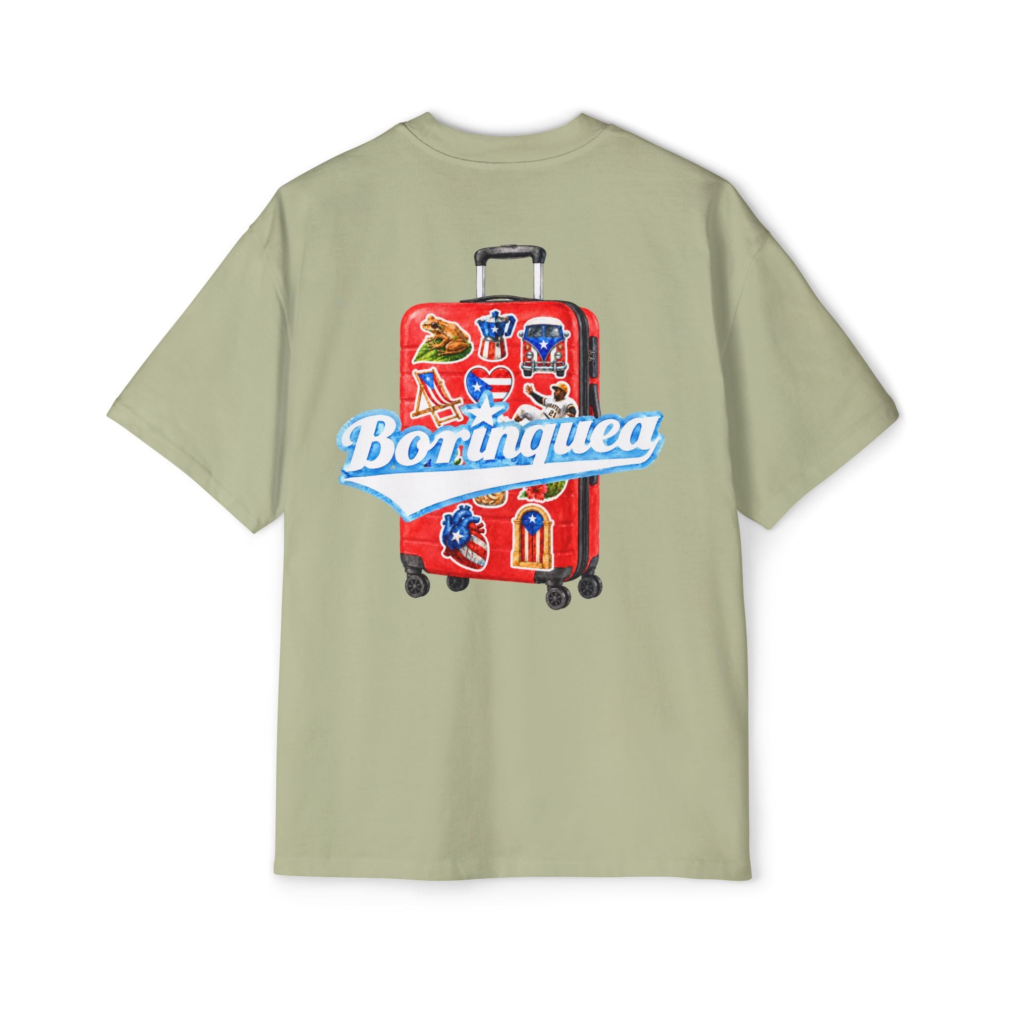 Camisa Oversize "Viajero Boricua" Borinquea