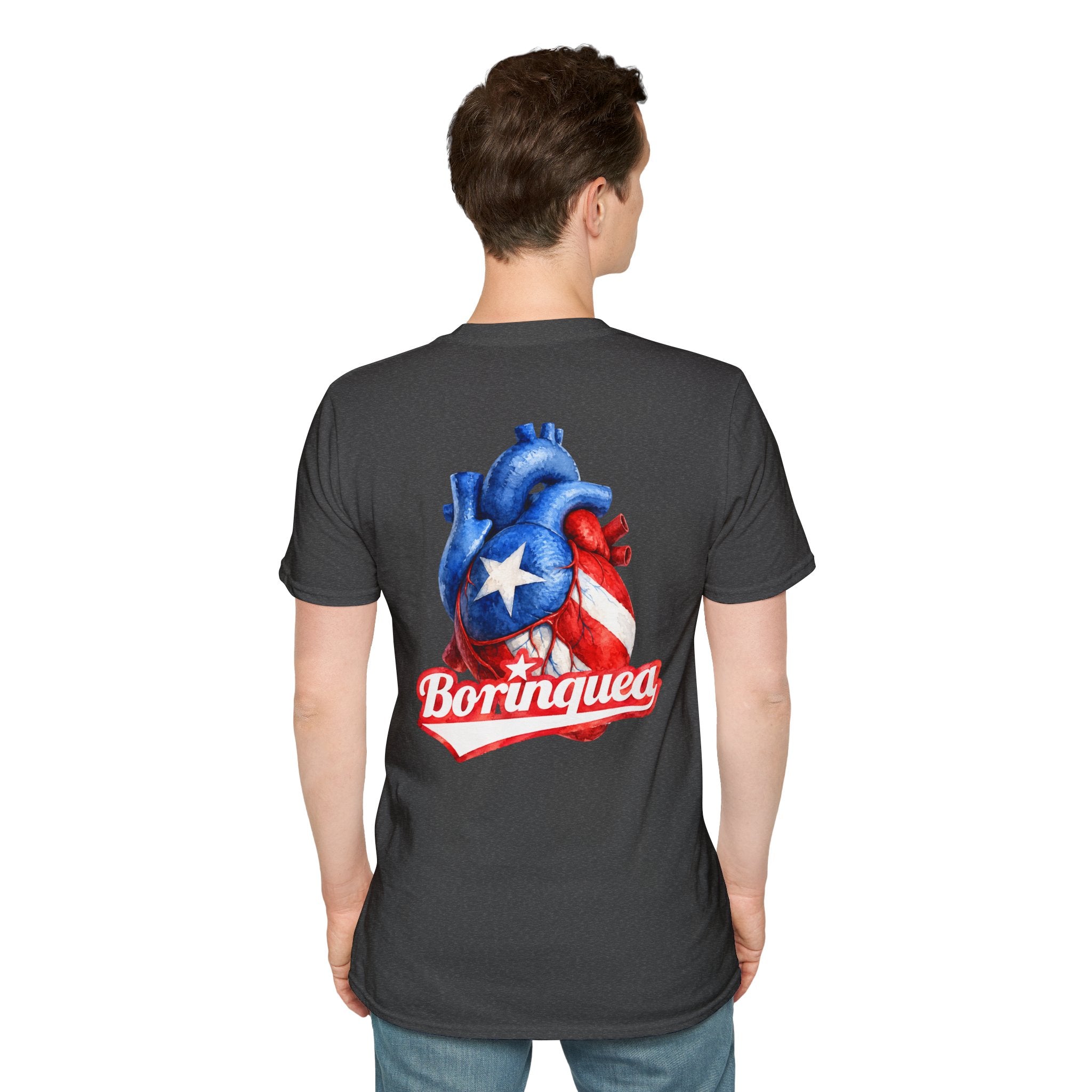 Camisa “Corazón Boricua” Borinquea