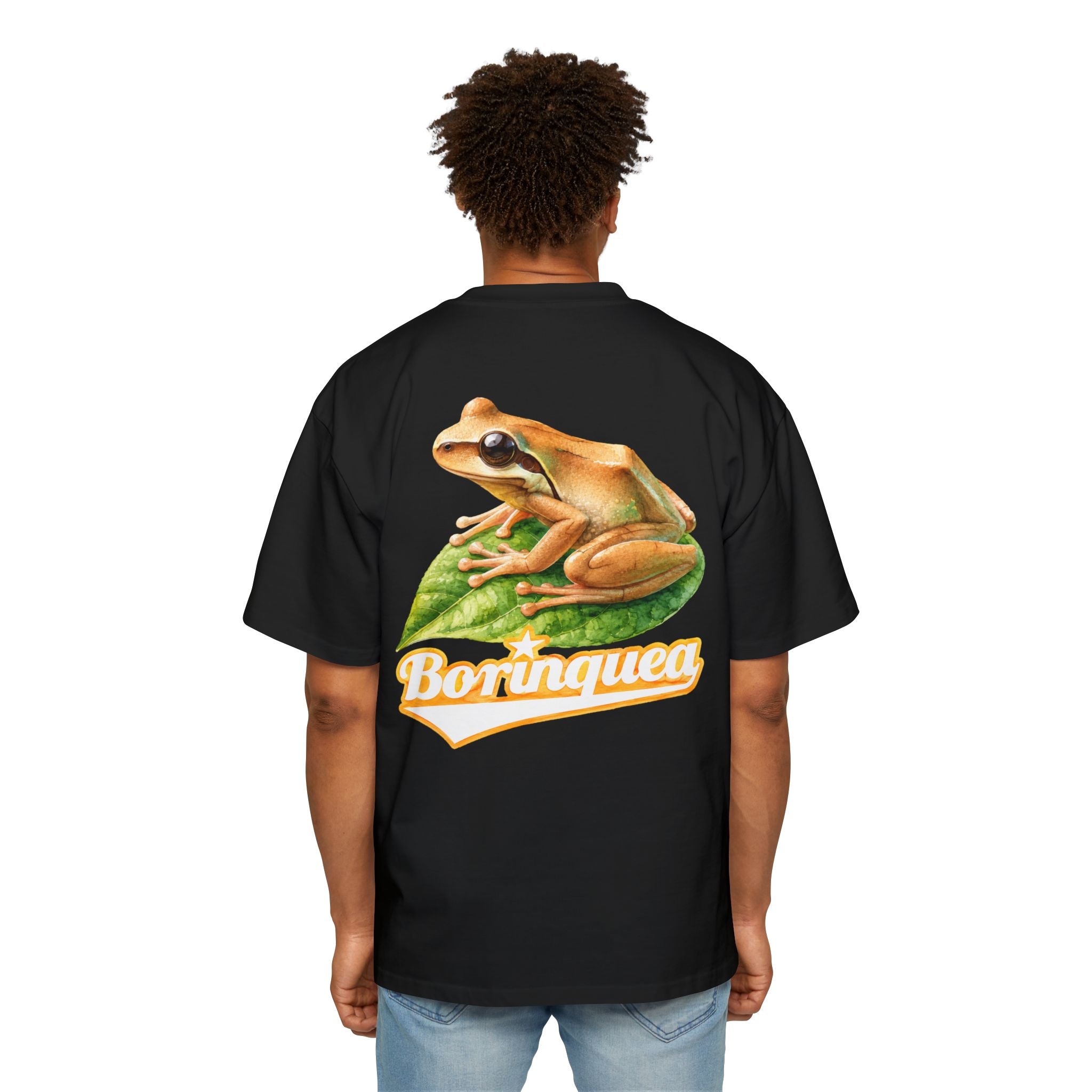 Camisa Oversized “Coquí Boricua” Borinquea
