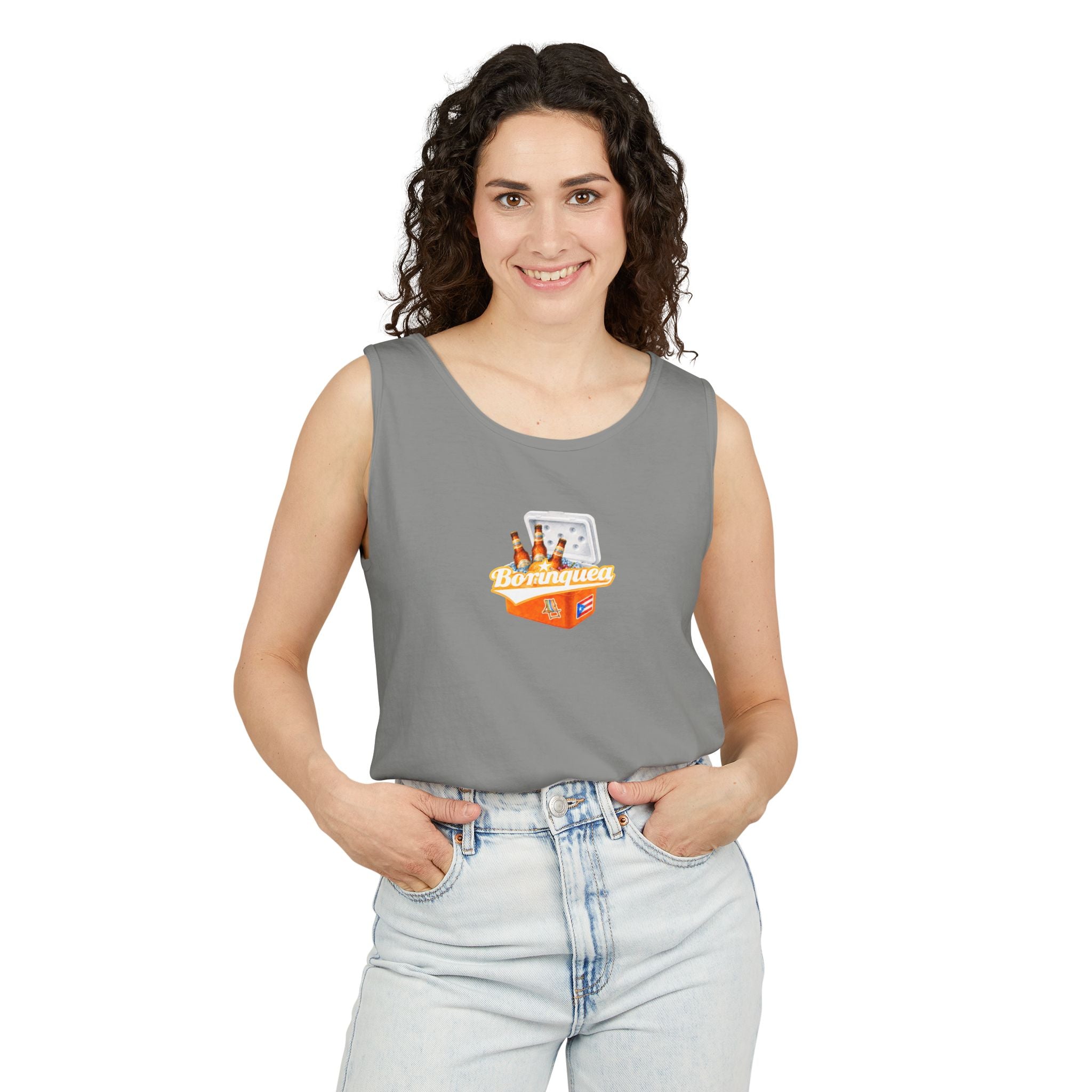 Tank Top Unisex “Neverita de Playa” Borinquea