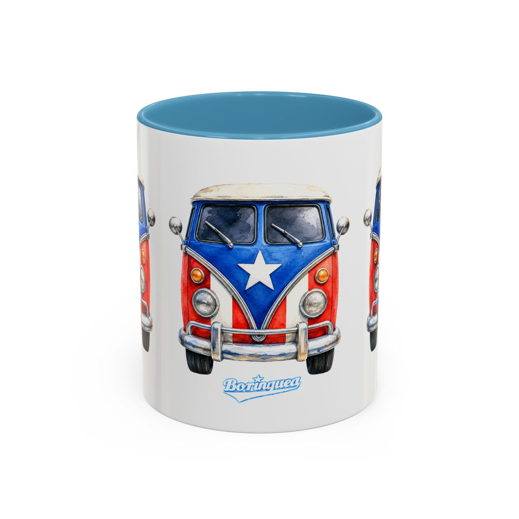Taza "Van Boricua 11oz" Borinquea