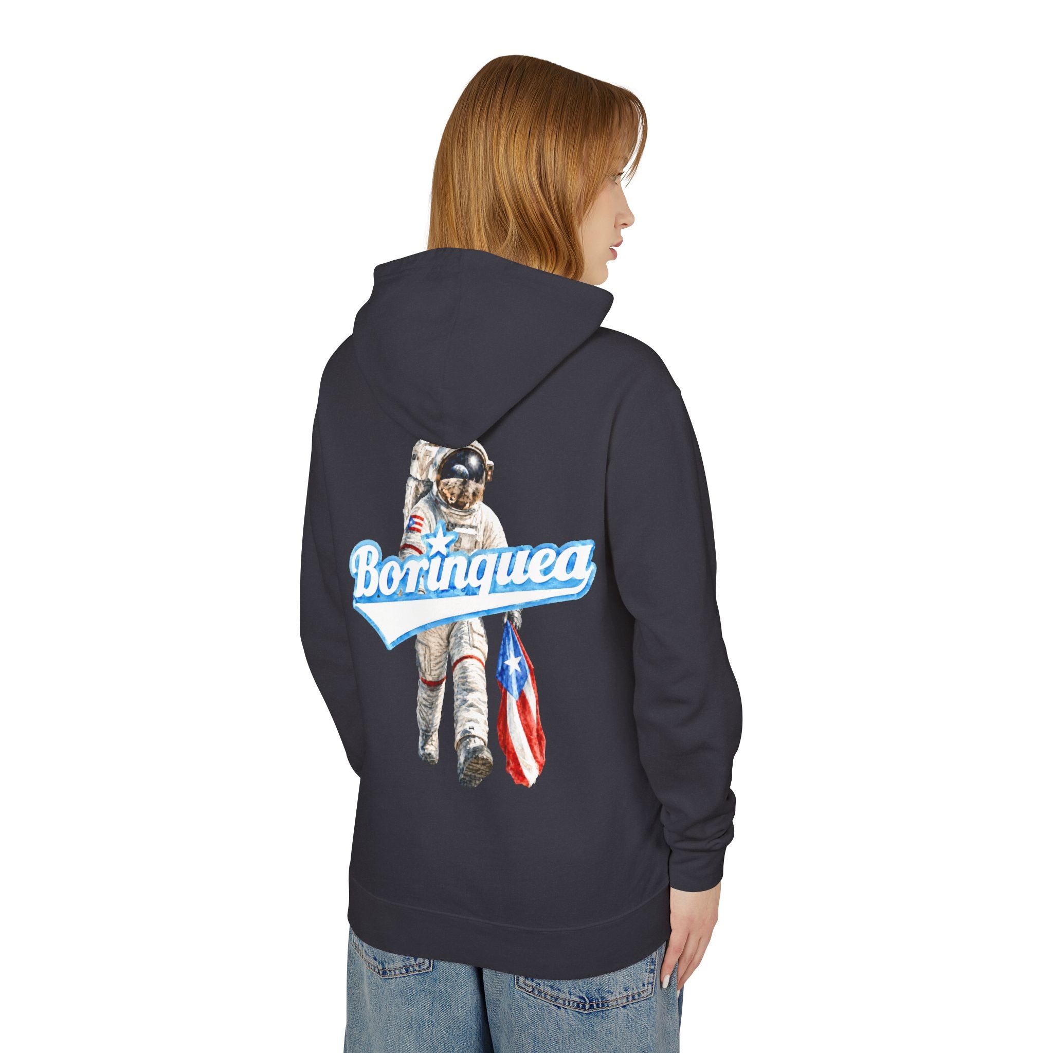 Hoodie “Boricua en la Luna” Borinquea