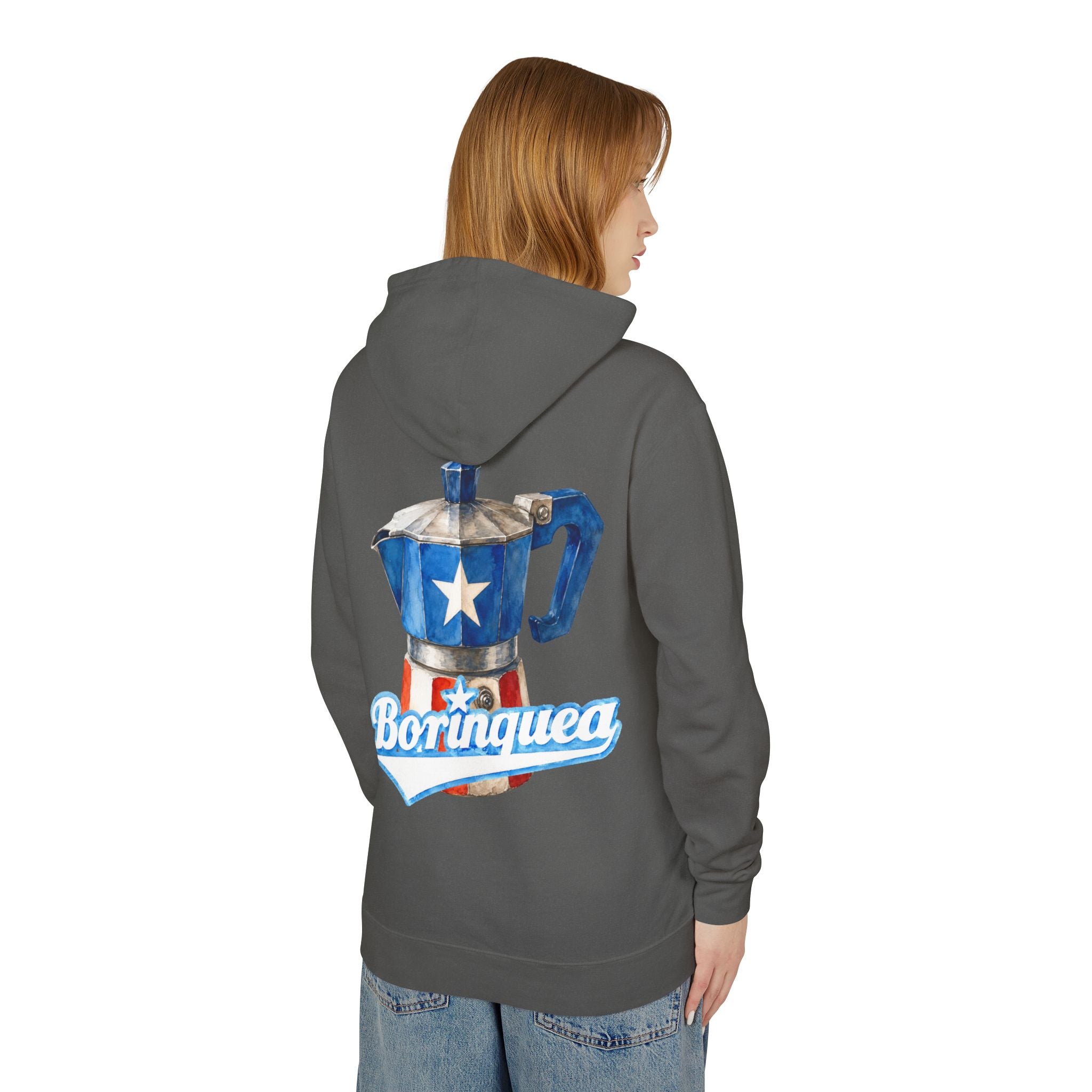 Hoodie “Cafetera Boricua” Borinquea