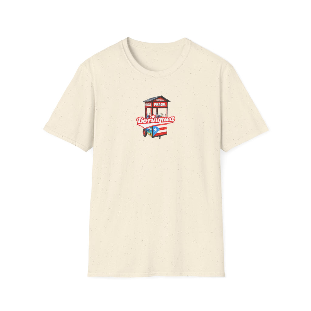 Camisa Soft Style “Carrito de Piraguas Boricua” Borinquea