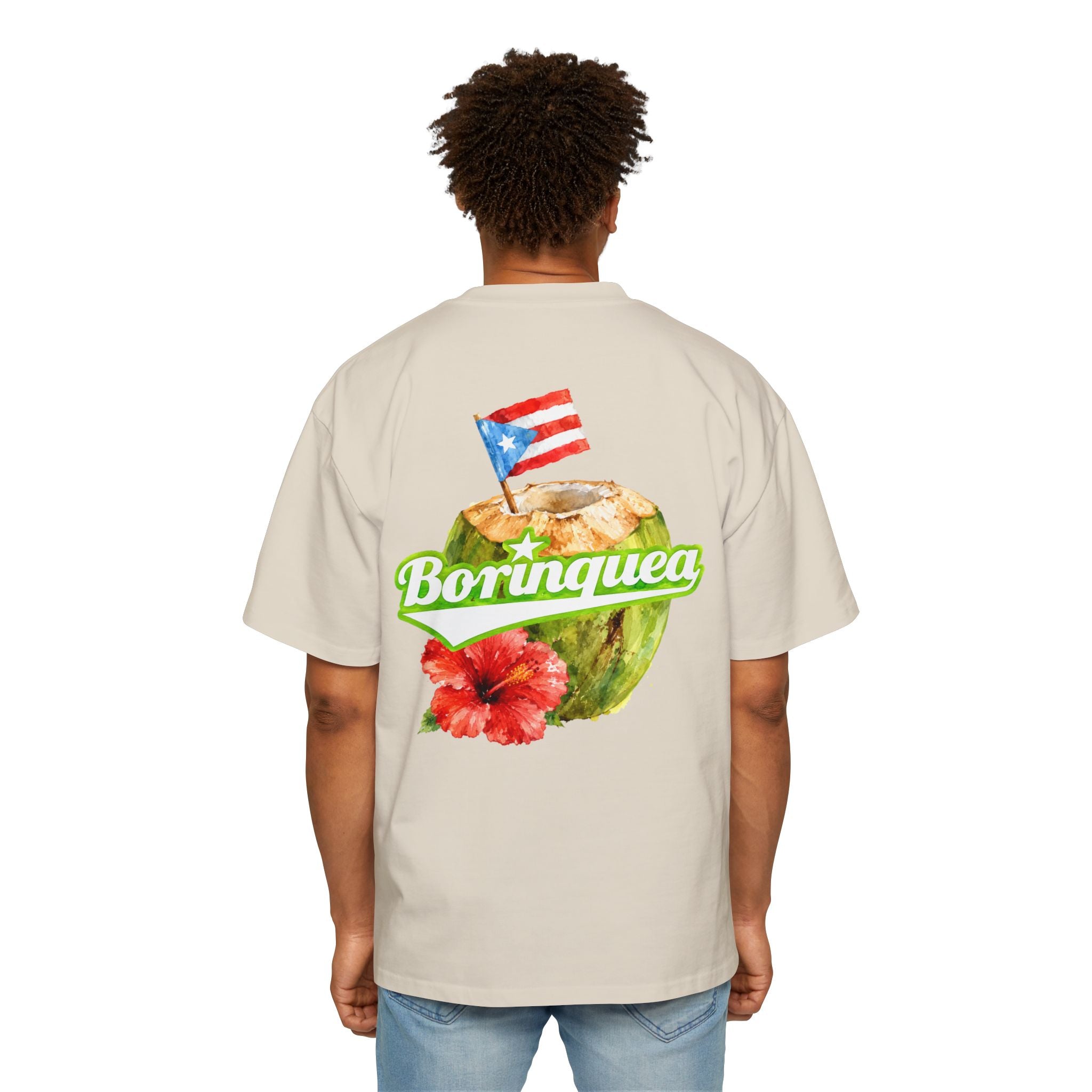 Camisa Oversize "Coco Frío Boricua" Borinquea