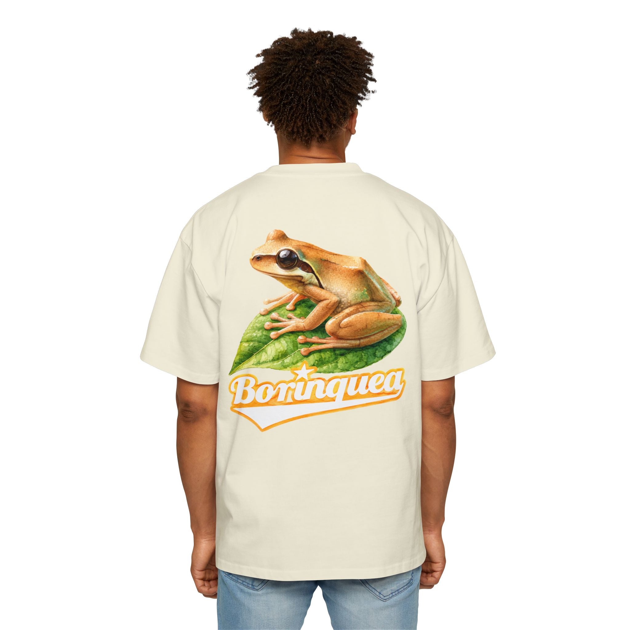 Camisa Oversized “Coquí Boricua” Borinquea
