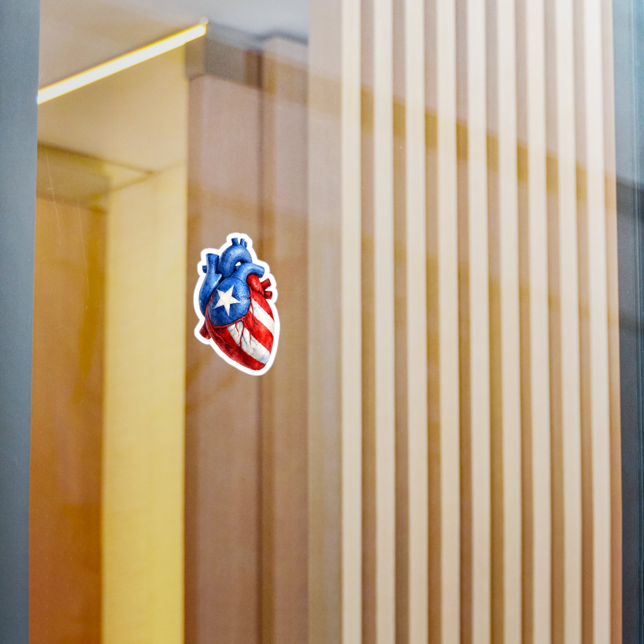 Sticker “Corazón Boricua” Borinquea
