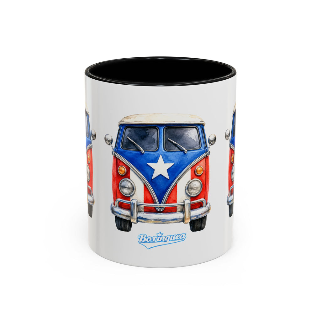 Taza "Van Boricua 11oz" Borinquea