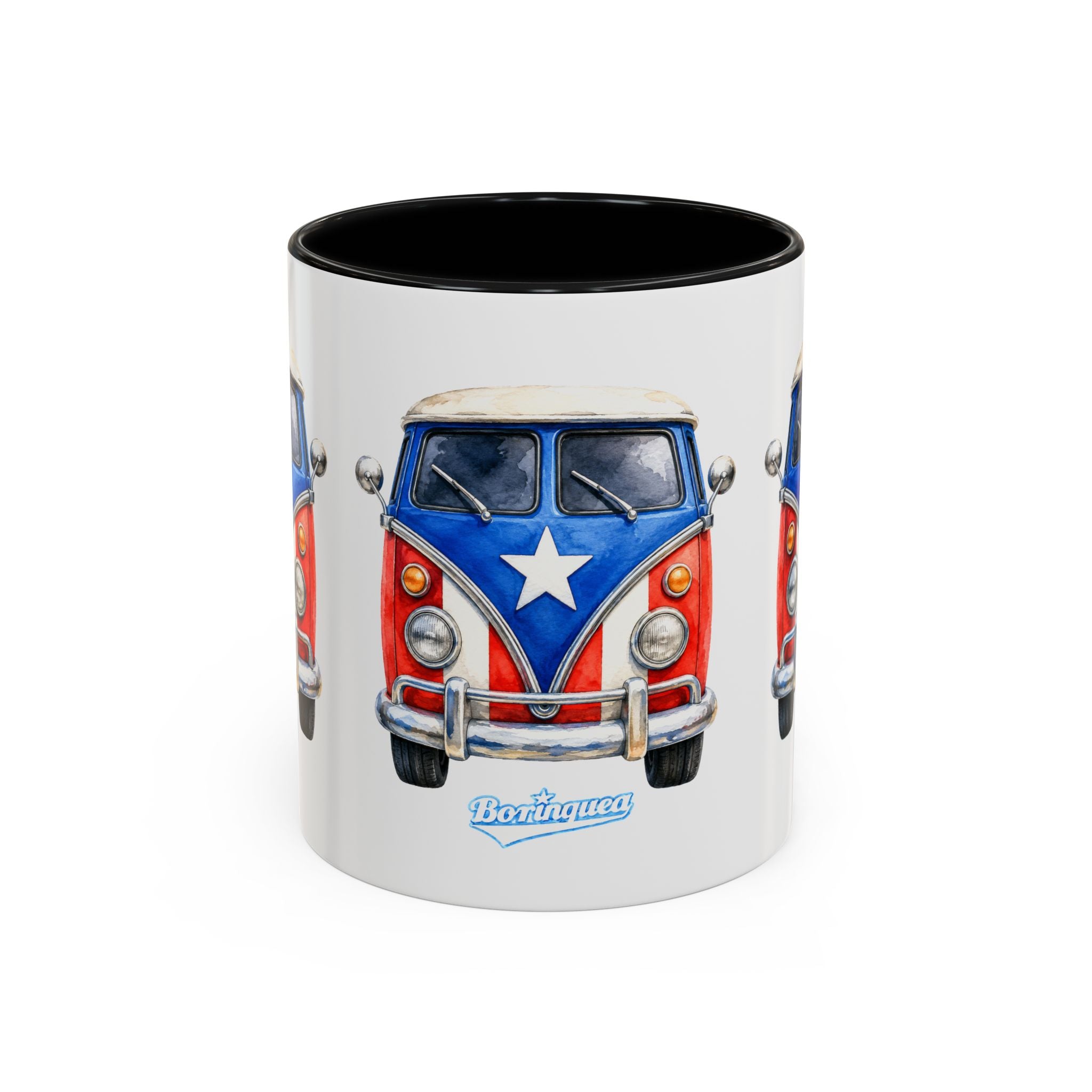 Taza "Van Boricua 11oz" Borinquea