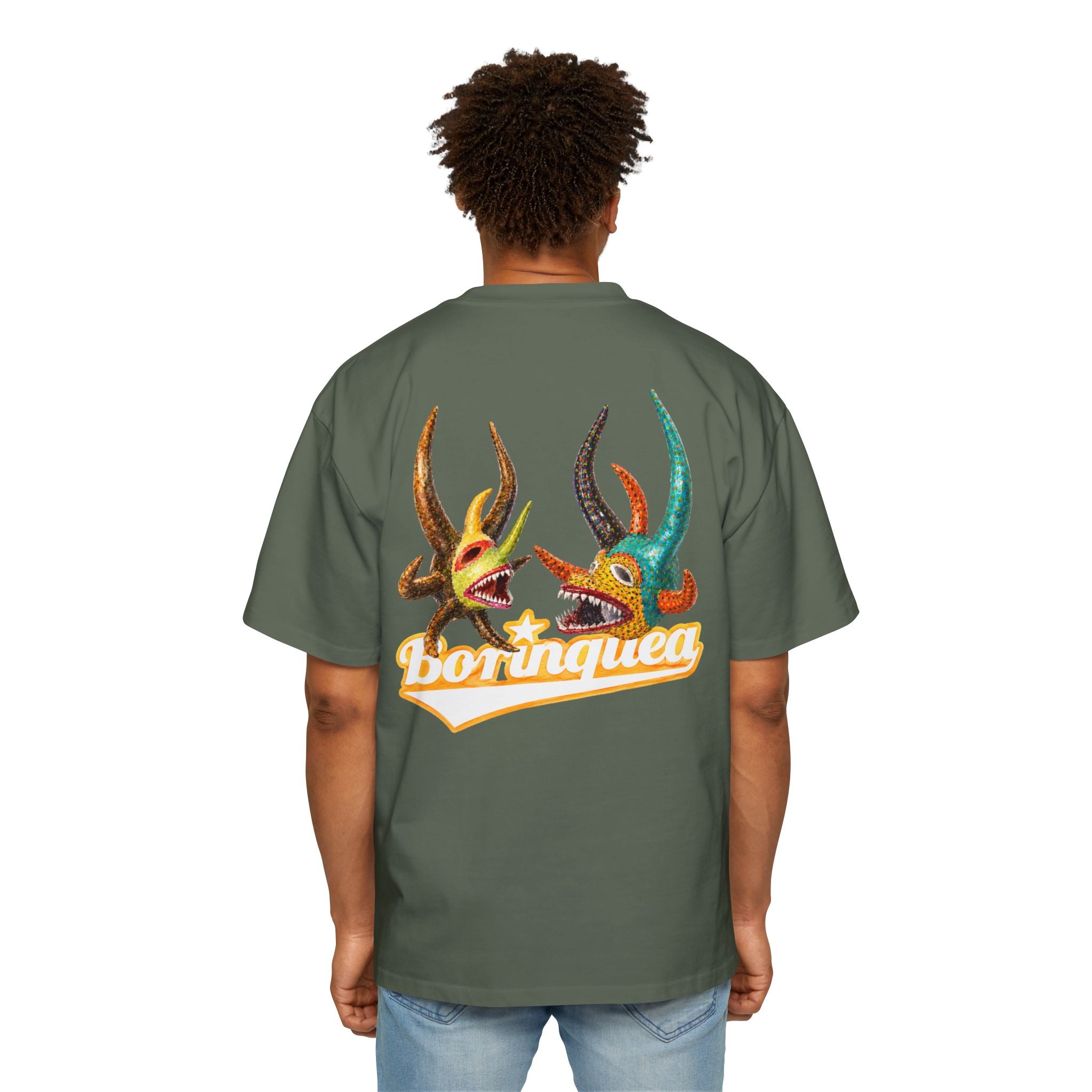 Camisa Oversize "Vejigante Boricua" Borinquea
