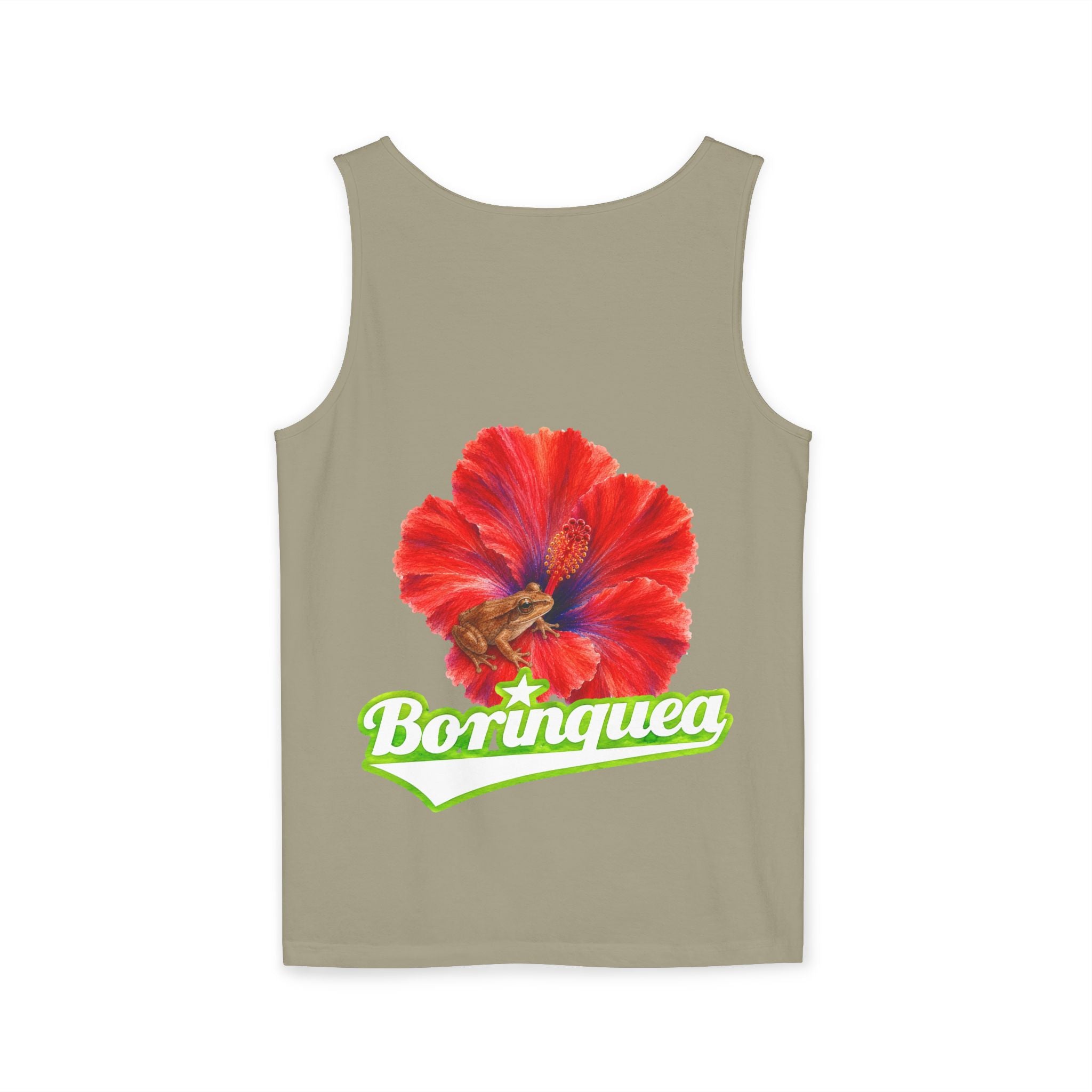 Tank Top "Coquí y Flor de Maga" Borinquea