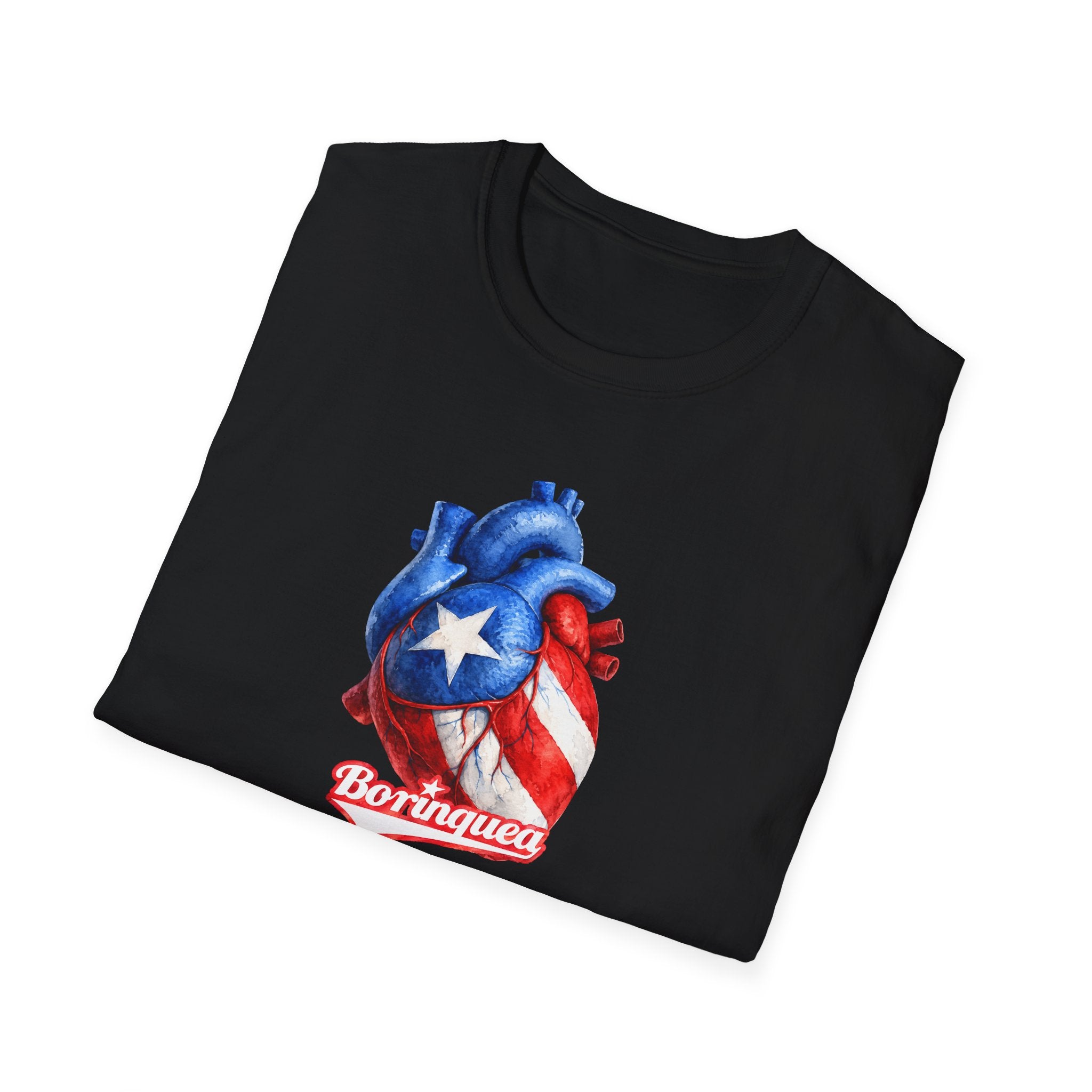 Camisa “Corazón Boricua” Borinquea