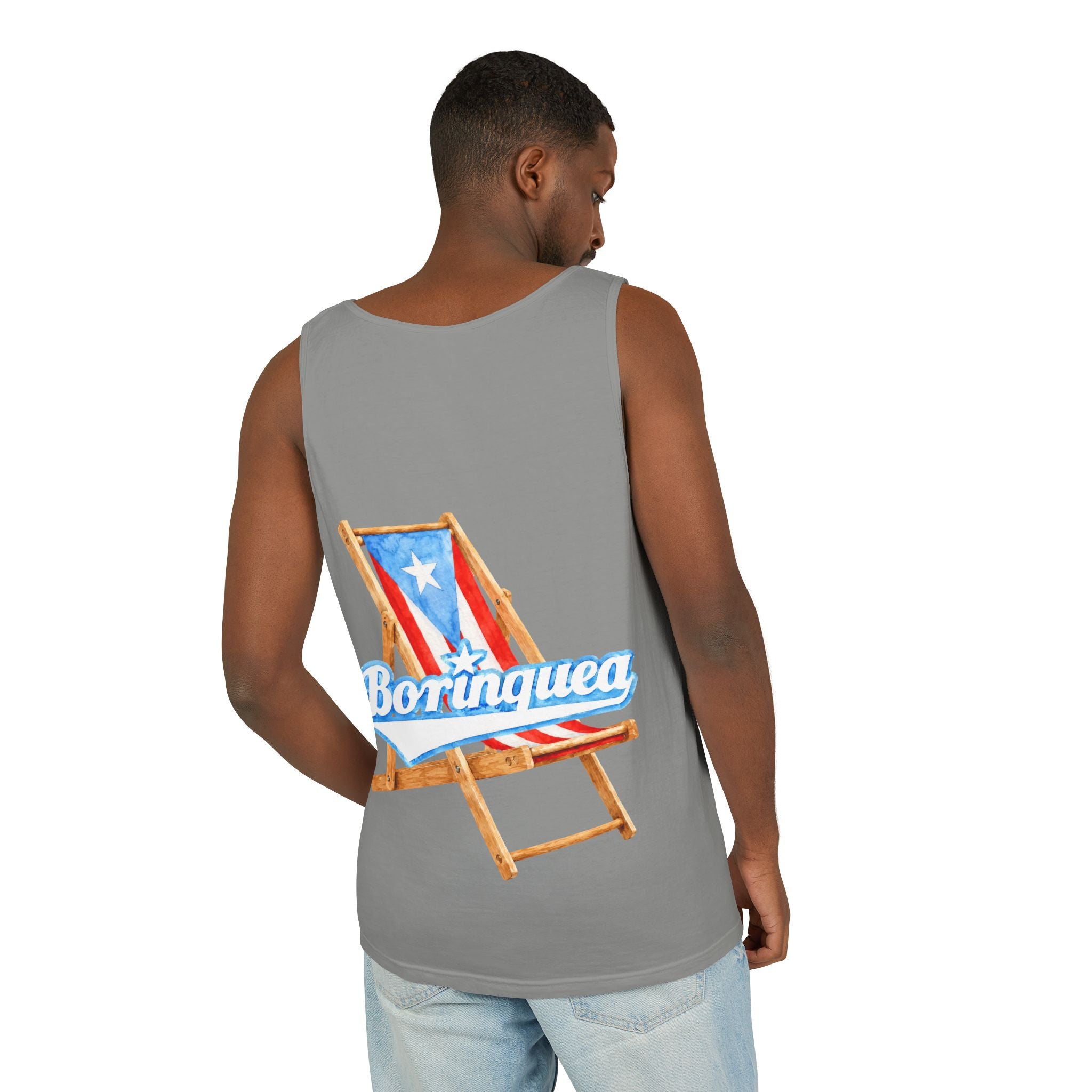 Tank Top Unisex “Sillita de Playa” Borinquea