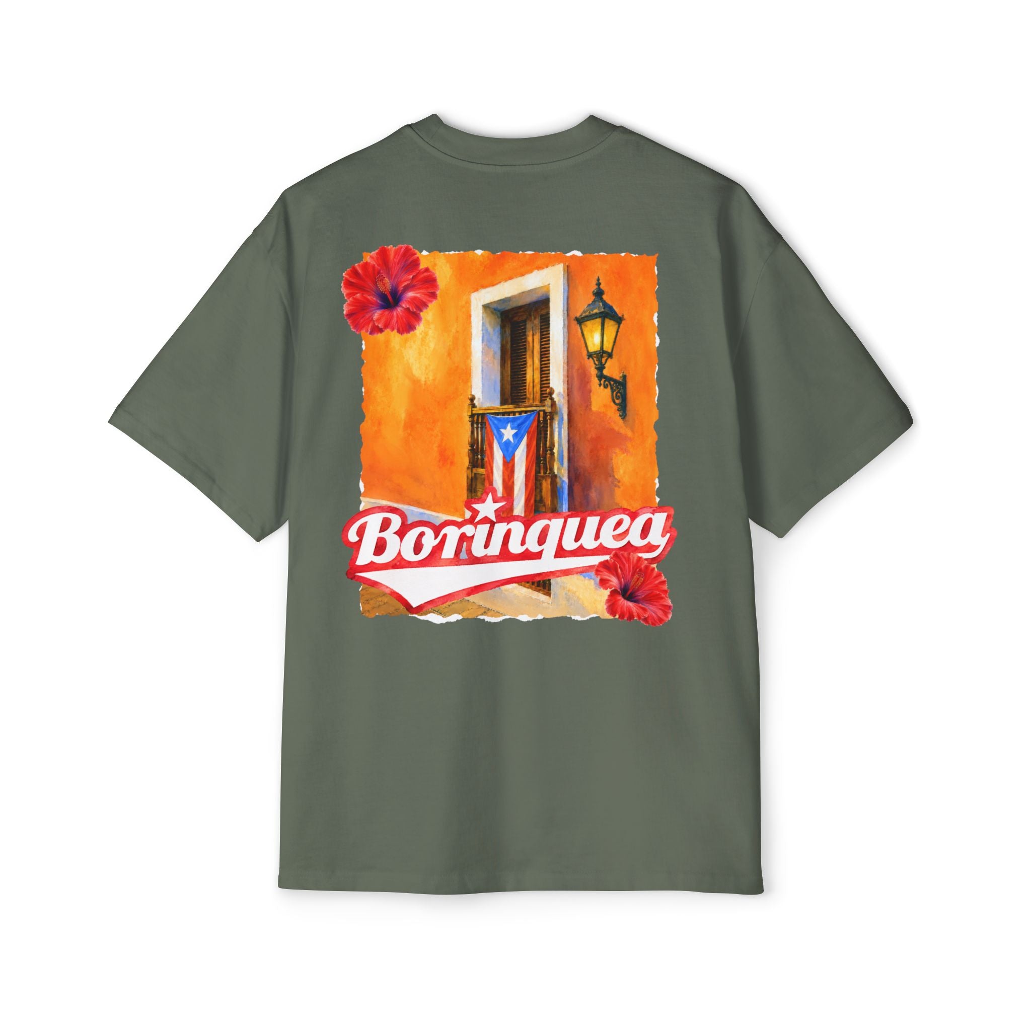 Camisa Oversize "Balcón de San Juan" Borinquea