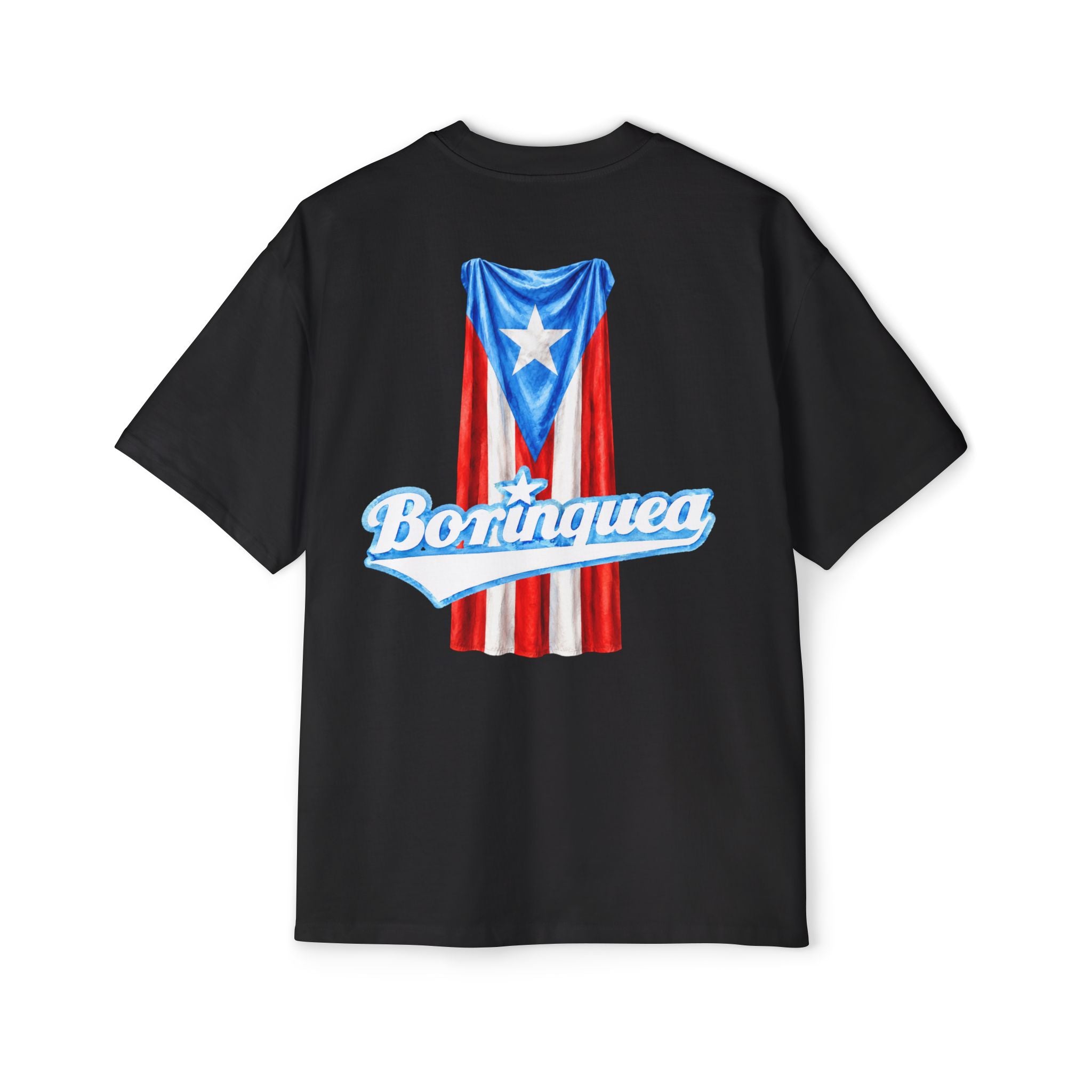 Camisa Oversized “Bandera Colgante Puerto Rico” Borinquea